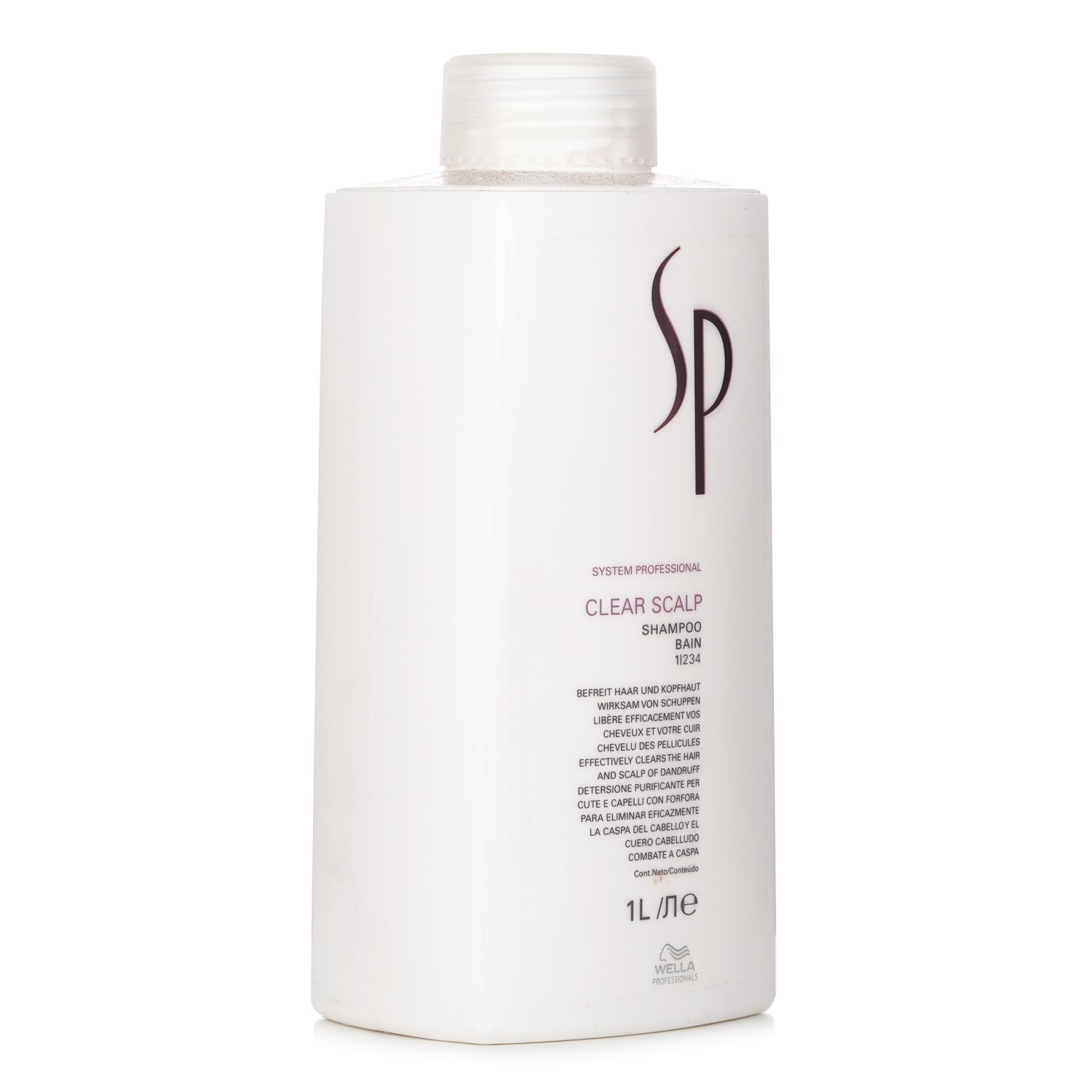 Wella SP Clear Scalp Shampoo 1000ml/33.8oz