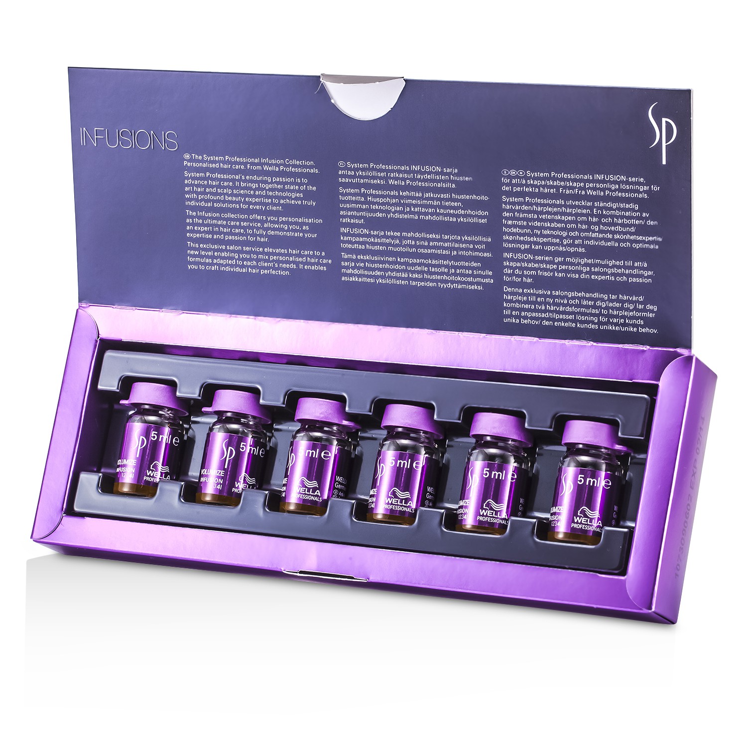 Wella SP Volumize Infusions 6x5ml/0.16oz