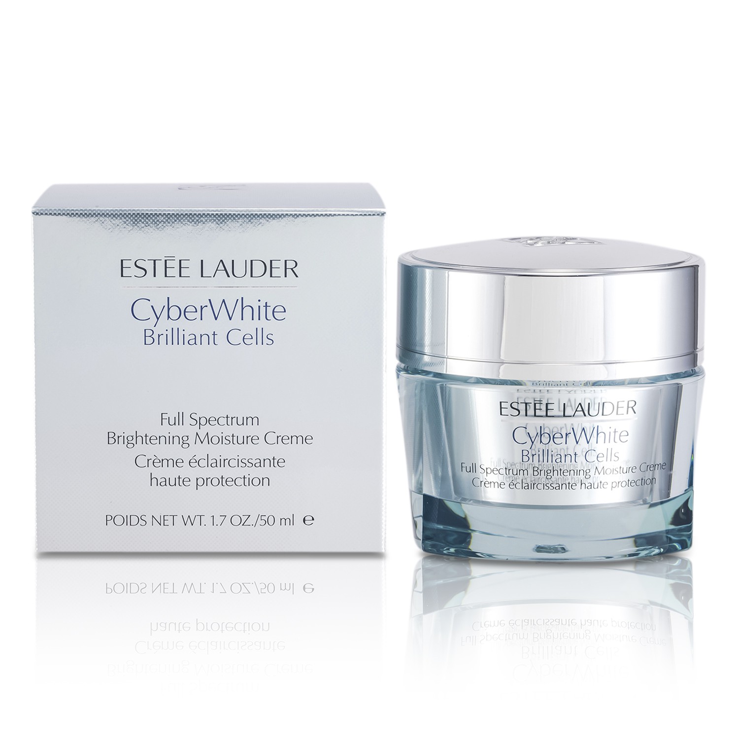 Estee Lauder CyberWhite Brilliant Cells Full Spectrum Blanqueador Crema Hidratante 50ml/1.7oz