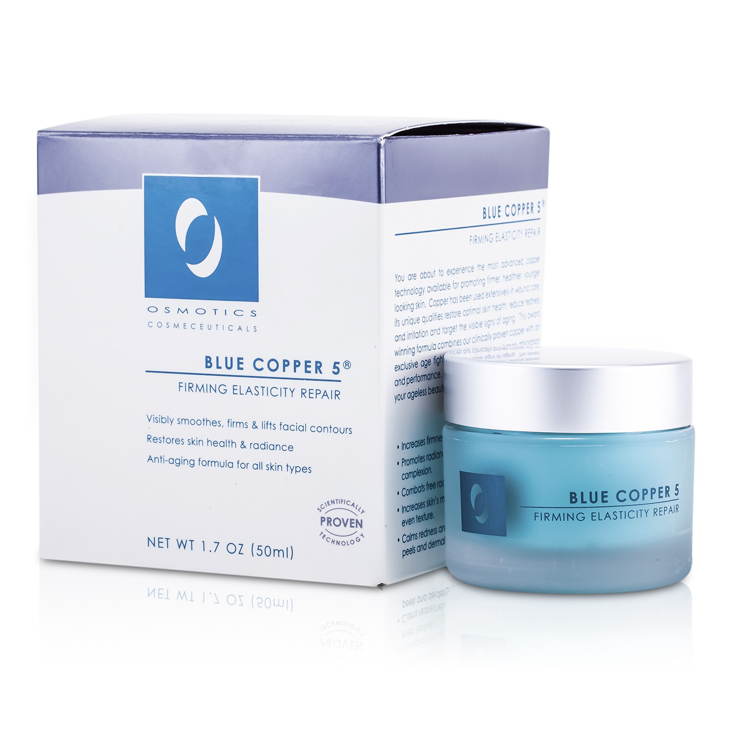 Osmotics Blue Copper 5 Pemulihan Menganjal Elastik Kulit 50ml/1.7oz