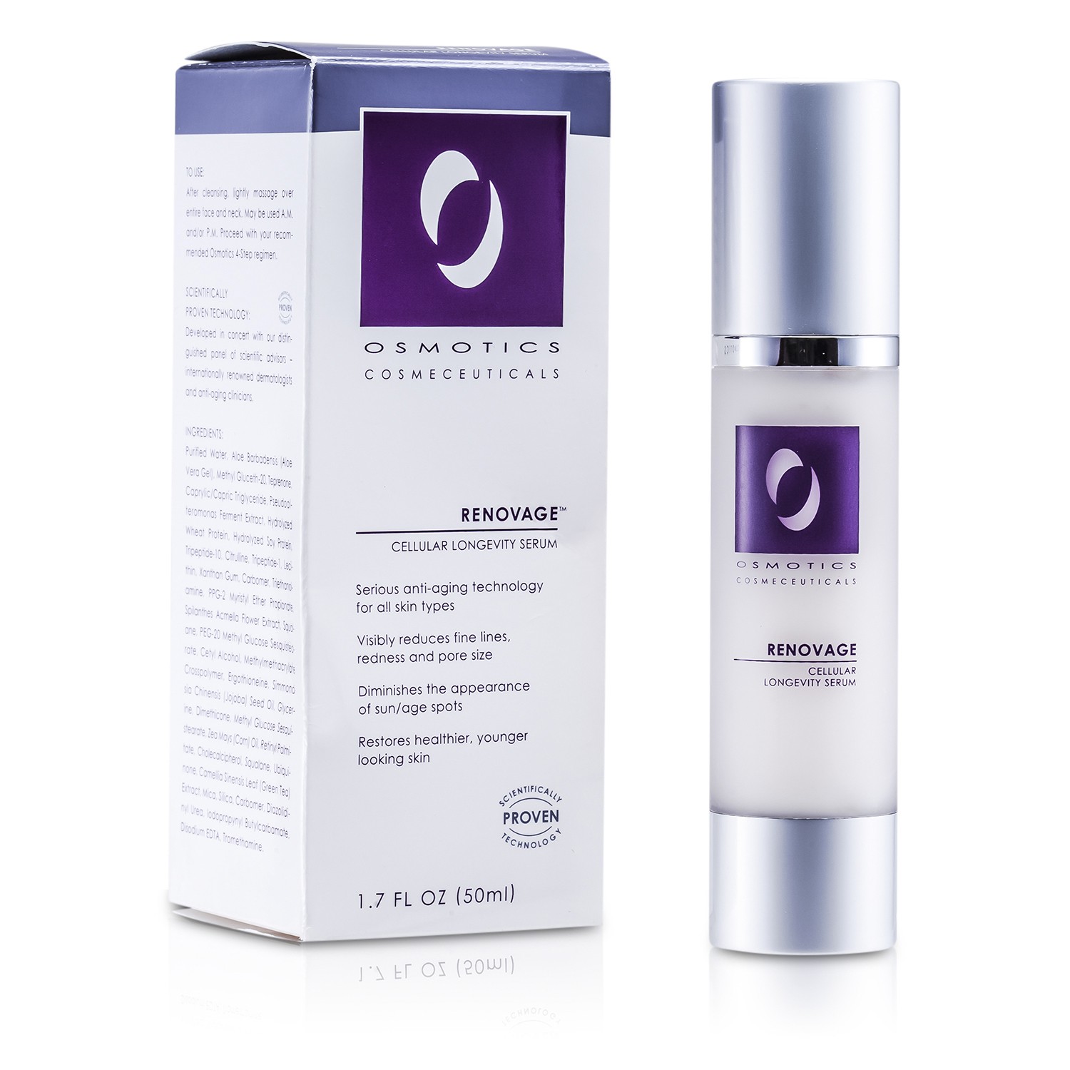 Osmotics Renovage Cellular Longevity سيرم 50ml/1.7oz