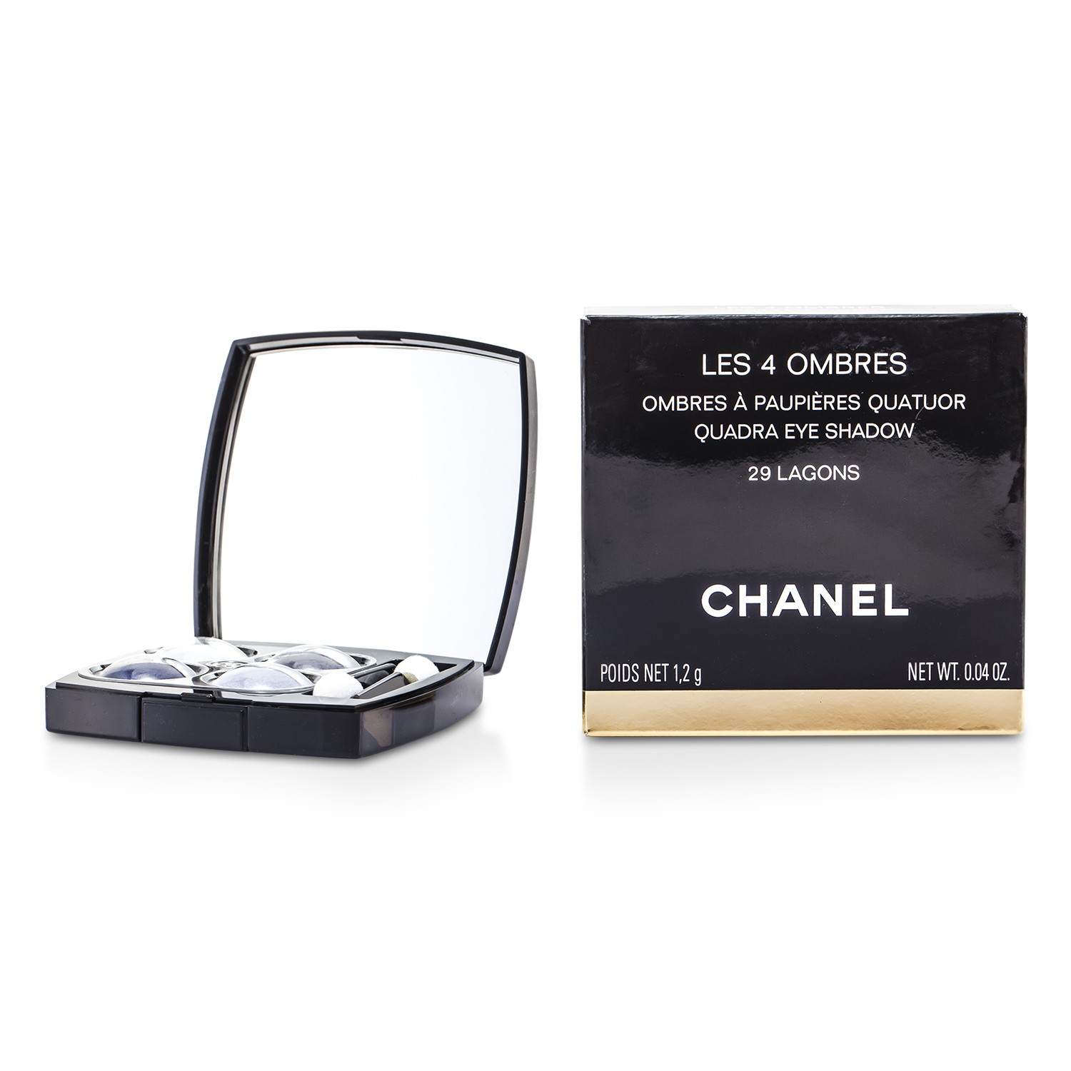 Chanel Les 4 Ombres silmajumestus 4x0.3g/0.01oz