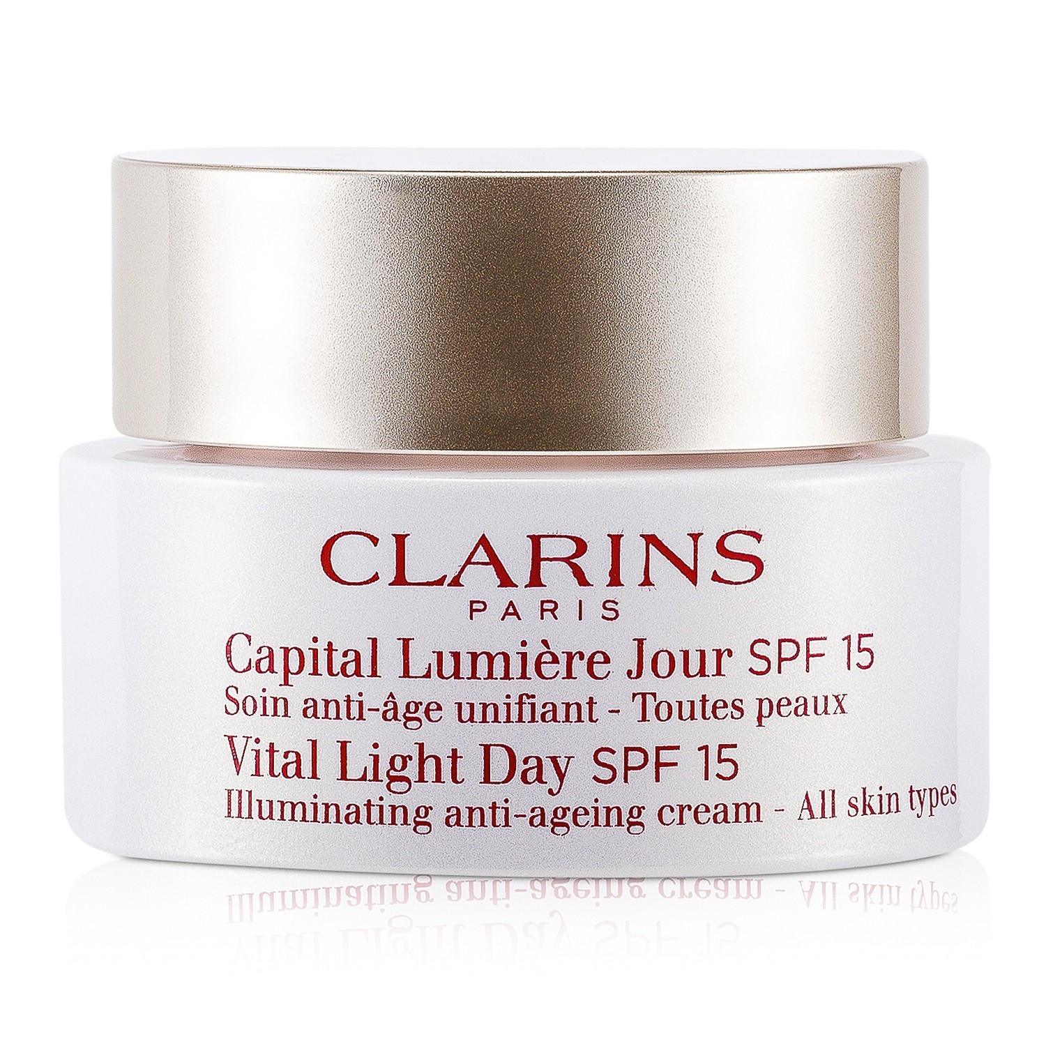 Clarins Vital Light Day SPF 15 Illuminating Krim Anti Penuaan 50ml/1.7oz