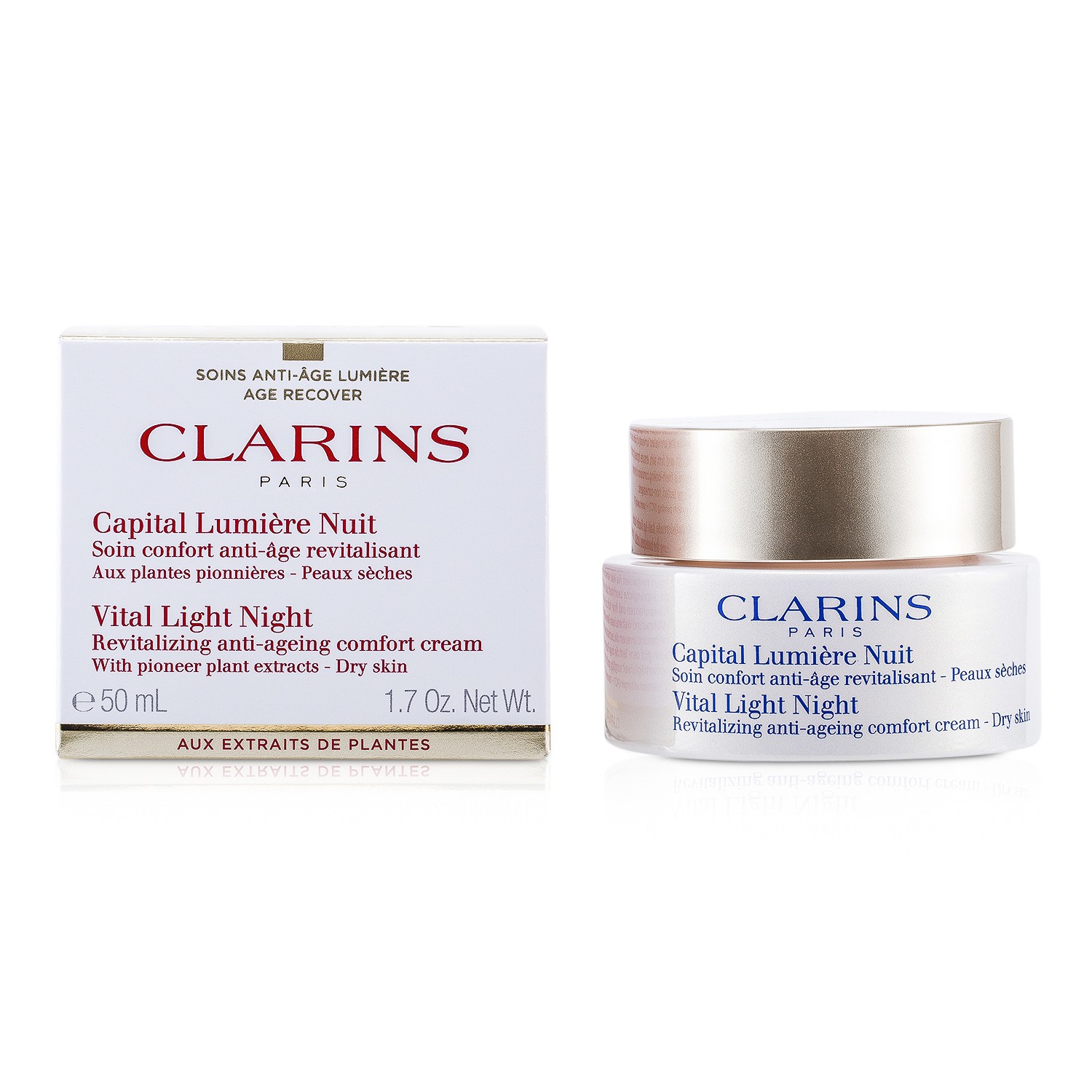 Clarins Vital Light Night Revitalizing Anti-Aging Comfort Cream 50ml/1.7oz