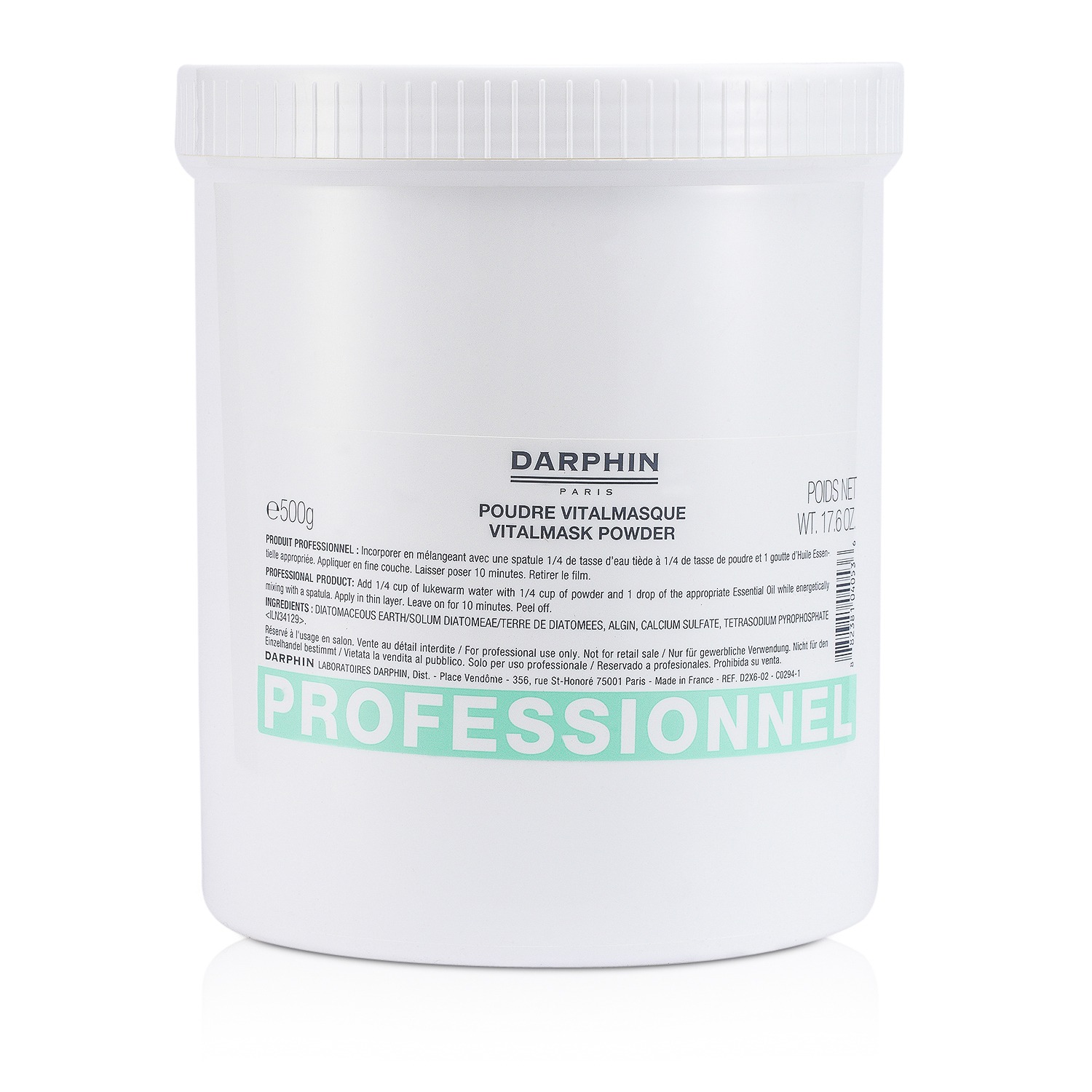 Darphin Vitalmask Pudră (Flacon Profesional) 500g/17.6oz