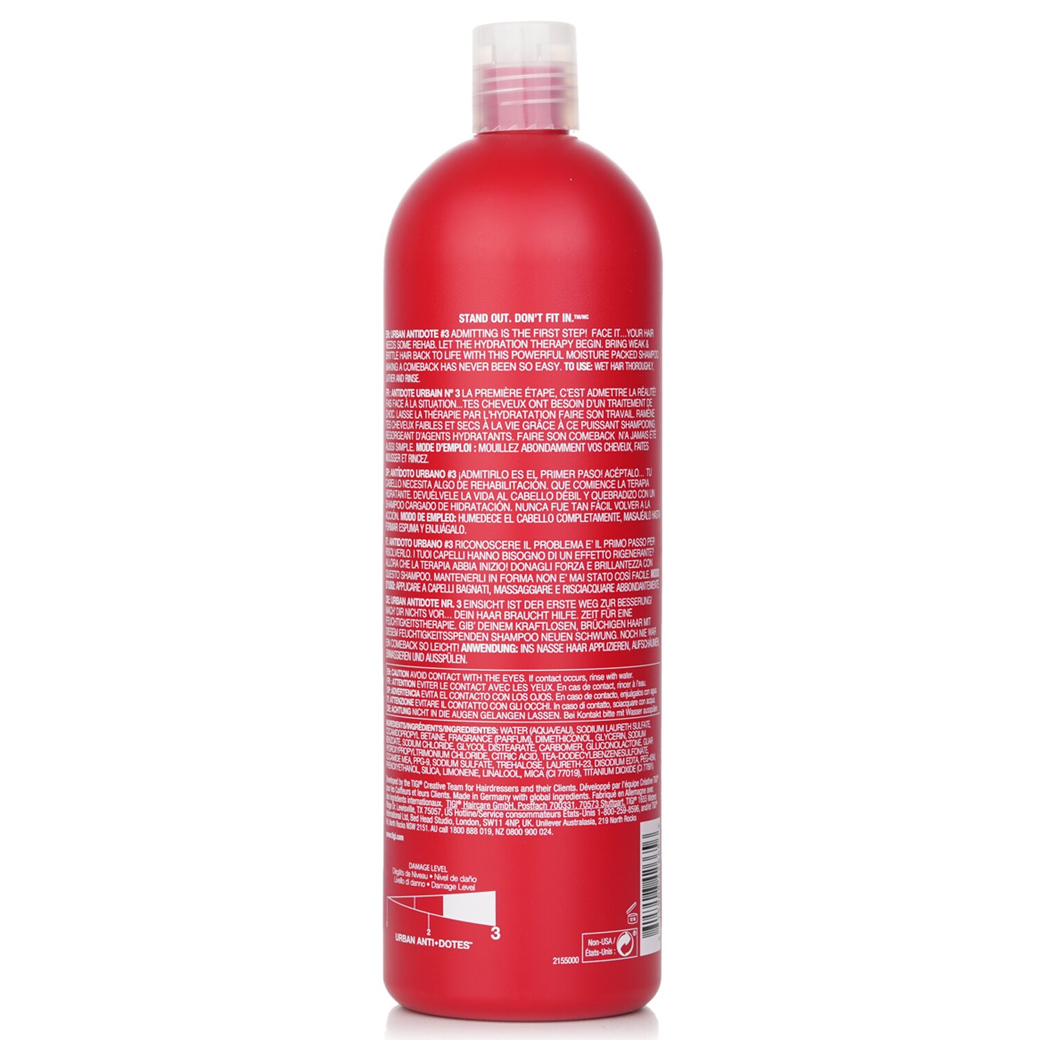 Tigi Bed Head Urban Anti+dotes Оживляющий Шампунь 750ml/25.36oz