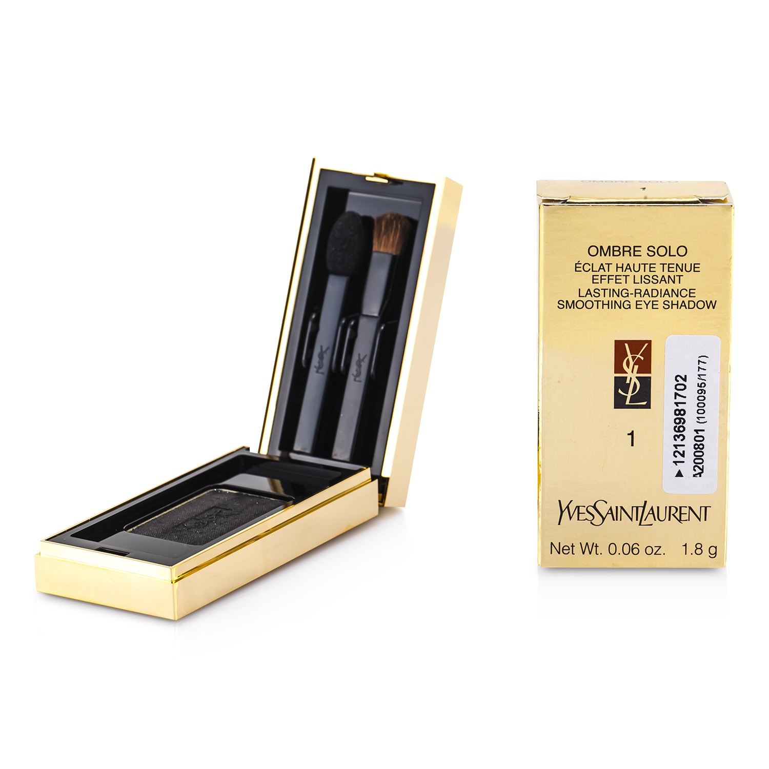 Yves Saint Laurent Mono oční stíny pro hladkost a rozjasnění Ombre Solo Lasting Radiance Smoothing Eye Shadow 1.8g/0.06oz