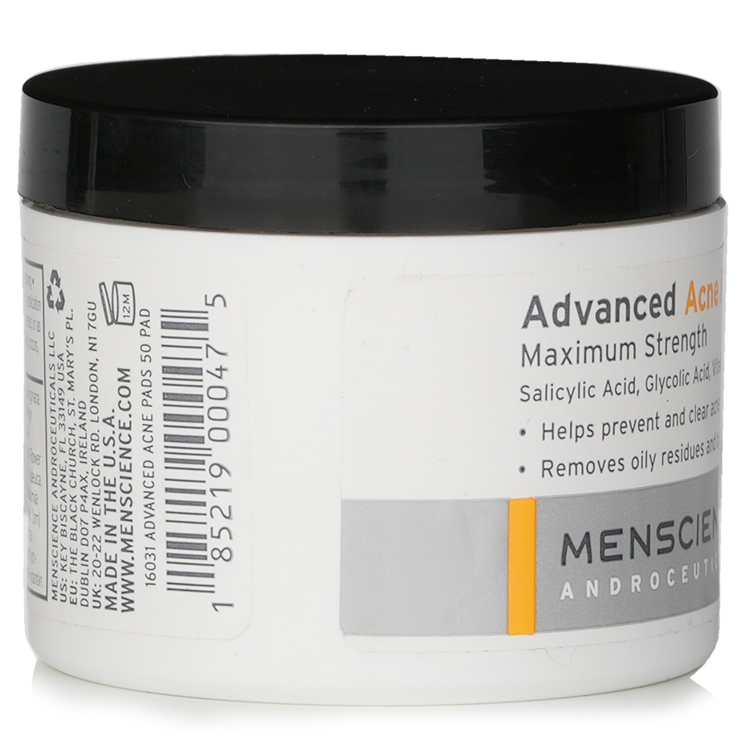 Menscience 真男士  抗痘棉片Advanced Acne Pads 50片