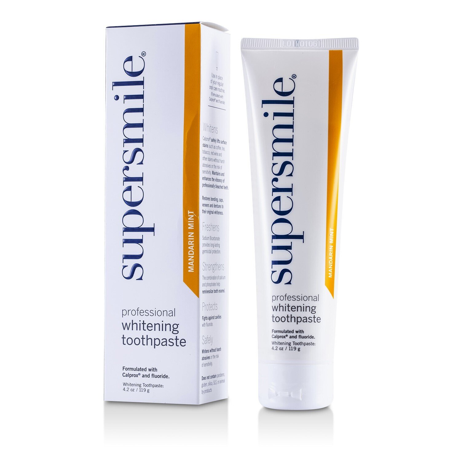 Supersmile Professional Whitening Toothpaste - Mandarin Mint 119g/4.2oz