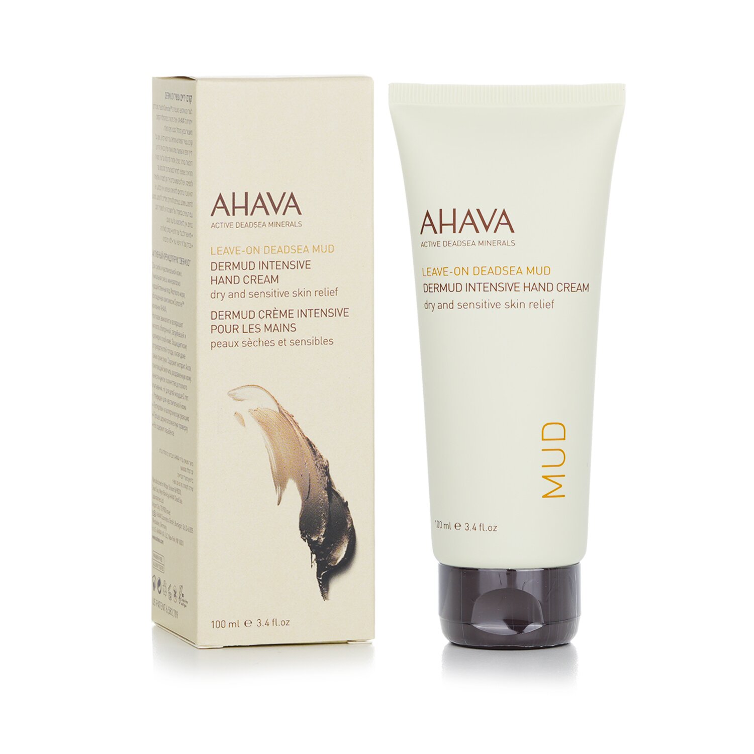 Ahava Leave-On Deadsea Mud Dermud Intensive Hand Cream 100ml/3.4oz