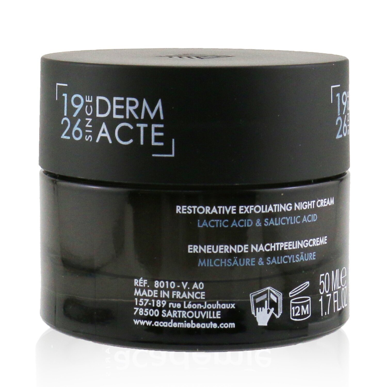 Academie Derm Acte Obnovujúci a exfoliačný nočný krém 50ml/1.7oz