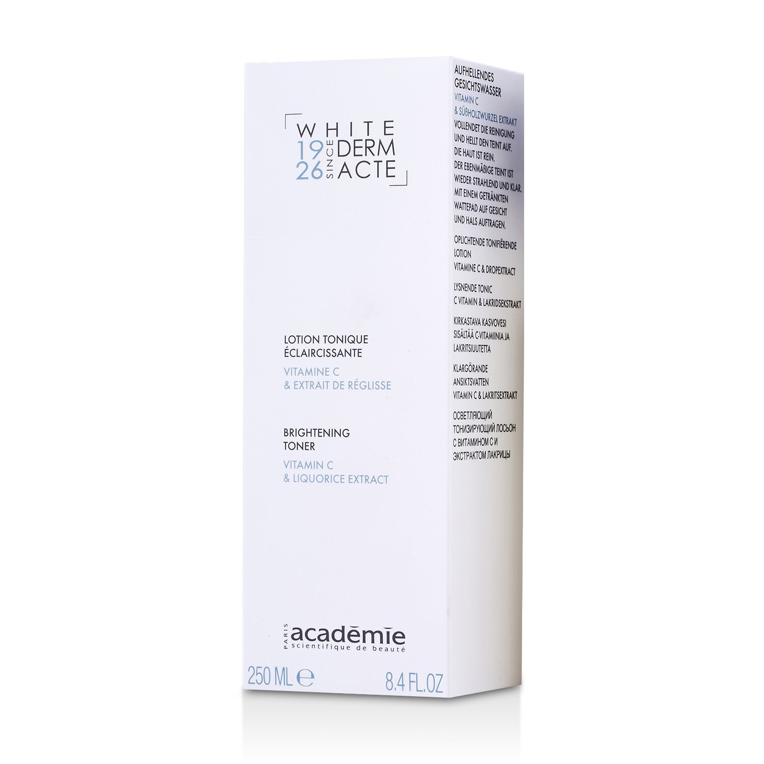 Academie Derm Acte تونر مفتح للبشرة 250ml/8.4oz