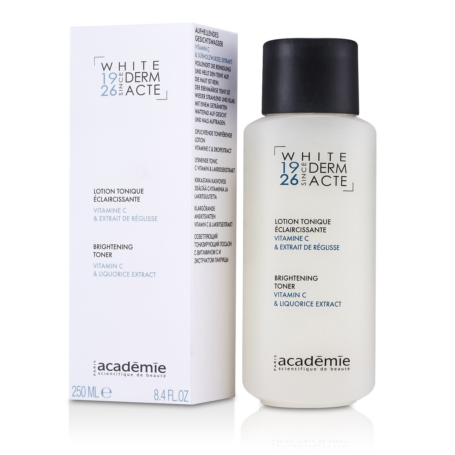 Academie Derm Acte Nước Hoa Hồng Trắng Sáng Da 250ml/8.4oz