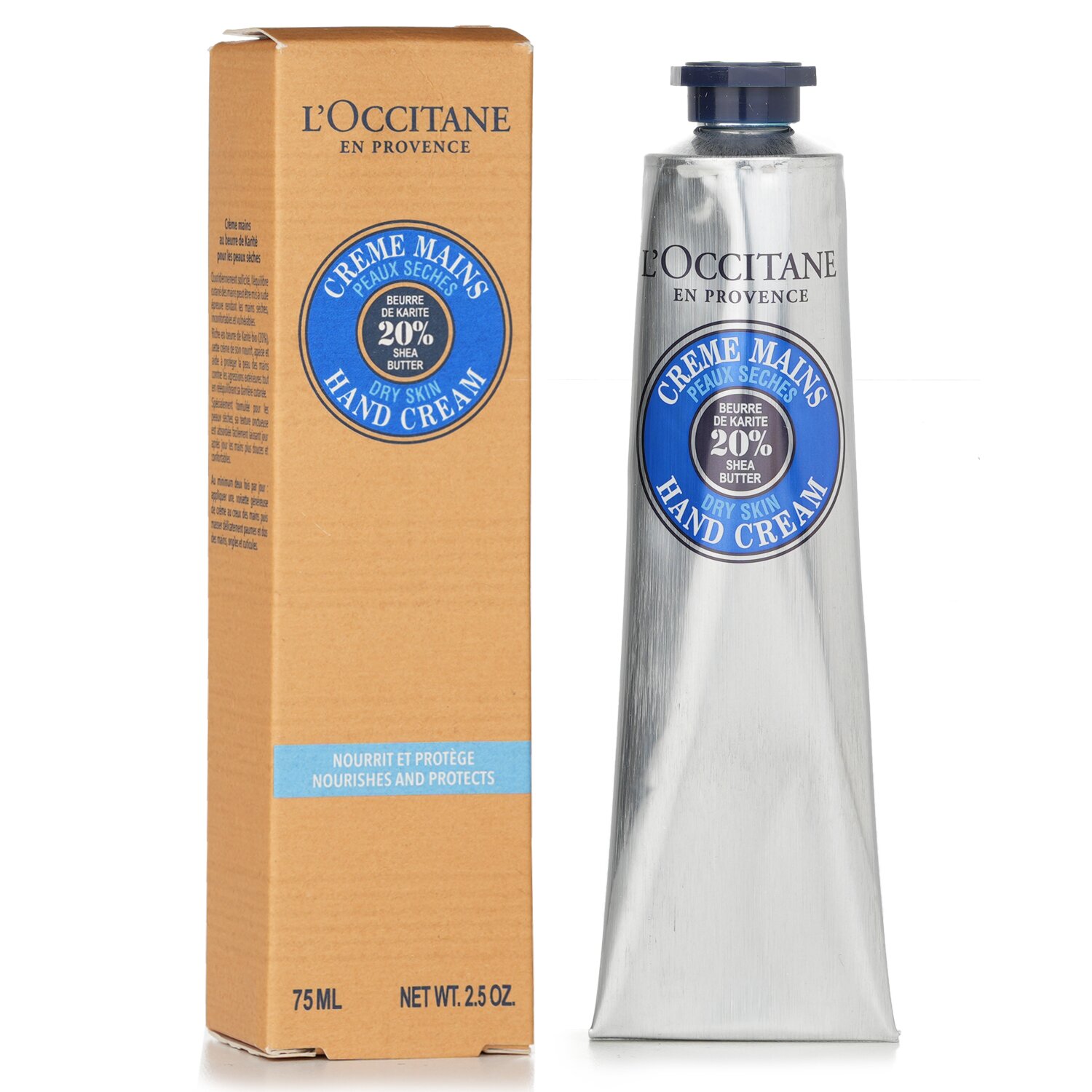 L'Occitane შის კარაქის ხელის კრემი 75ml/2.6oz