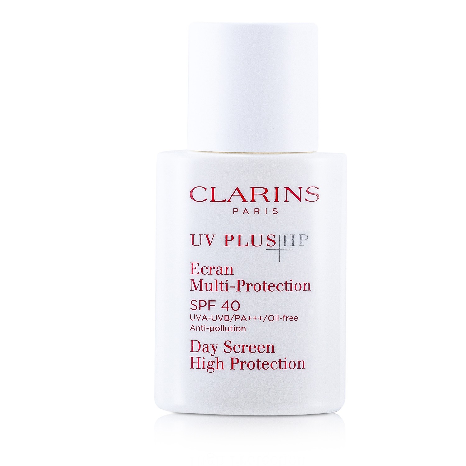 Clarins Protección Solar Diaria UV Plus HP Day Screen High SPF 40 UVA-UVB/PA+++/Oil-Free ( Transparente ) 30ml/1oz