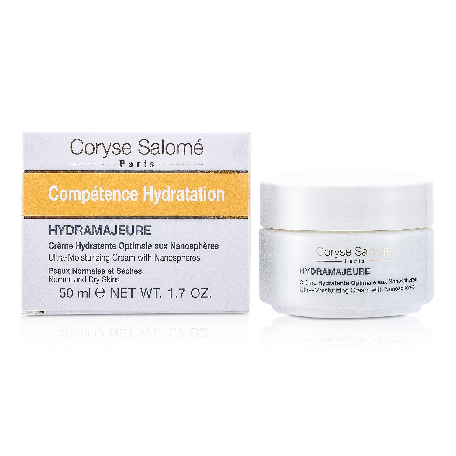 Coryse Salome Competence Hydratation Ultra-Moisturizing Cream with Nanospheres - Normal & Dry Skins 50ml/1.7oz