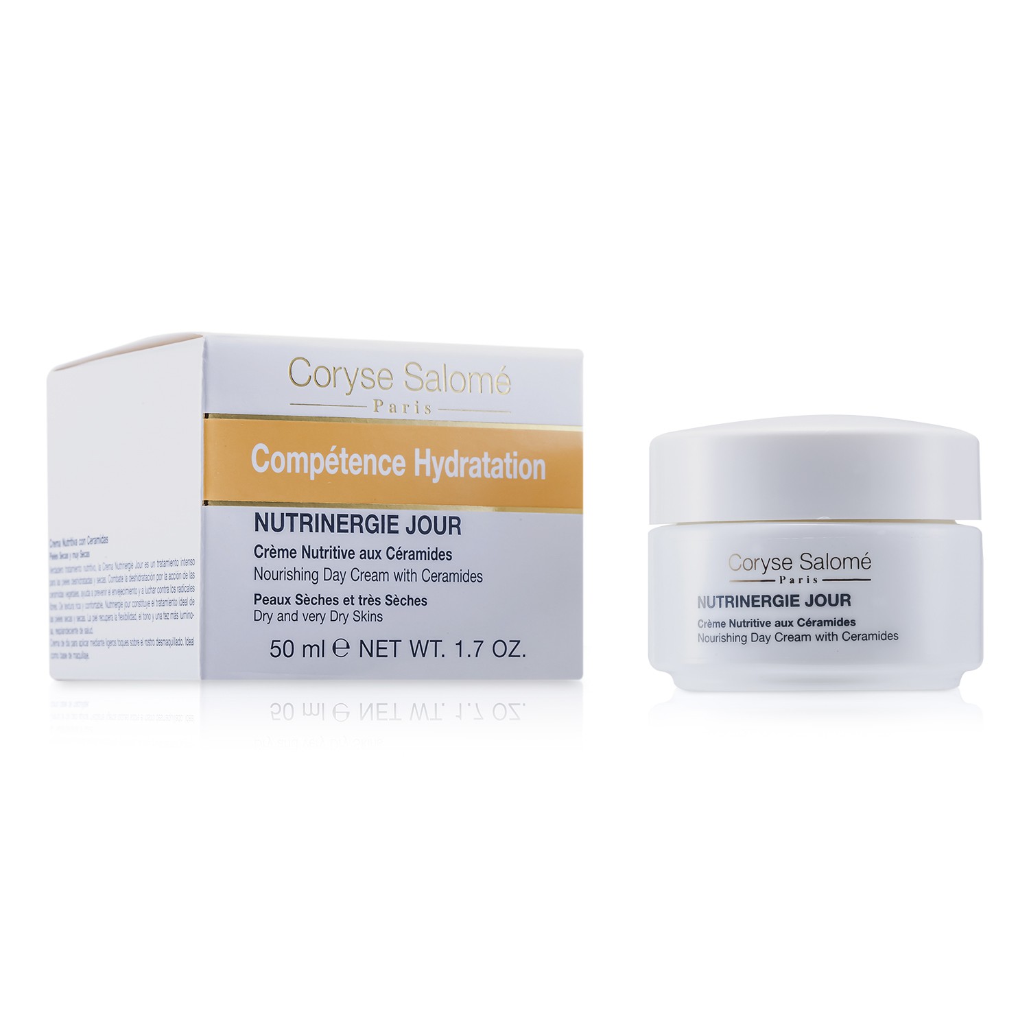 Coryse Salome Creme Nutritvo diurno Competence Hydratation ( Pele seca ou muito seca ) 50ml/1.7oz