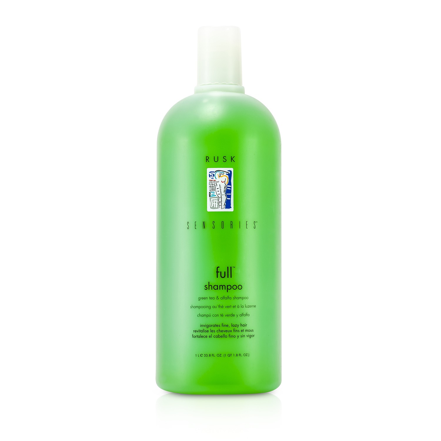 Rusk Sensories Full Green Tea and Alfalfa Bodifying Shampoo 1000ml/33.8oz