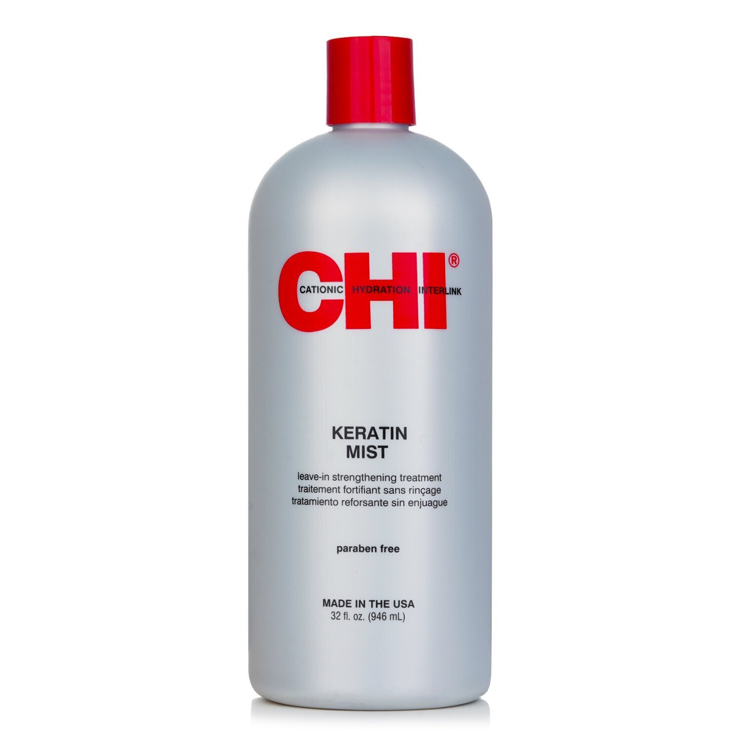 CHI Keratin Buğ Yuyulmayan Gücləndirici Qulluq 946ml/32oz