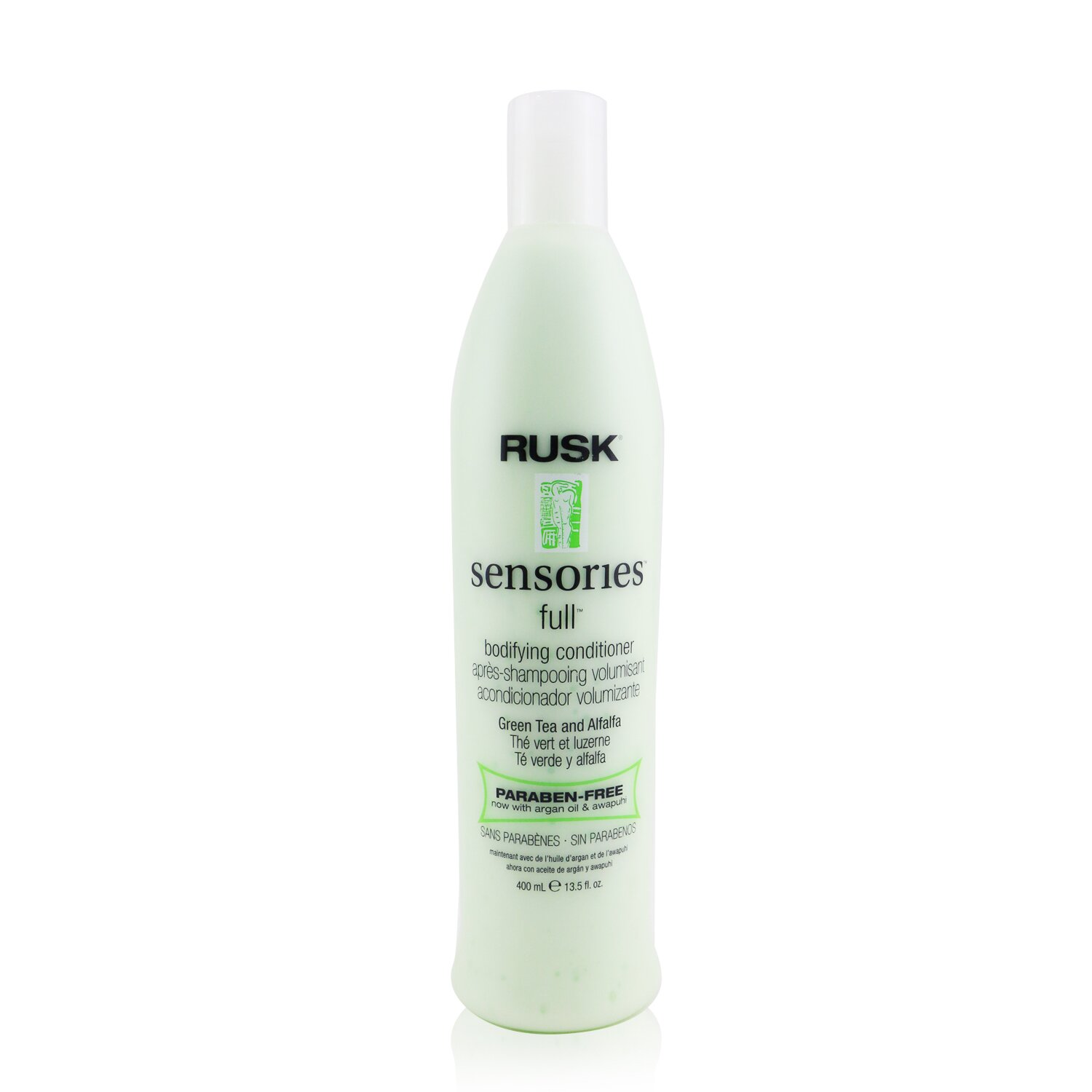 Rusk Sensories Full Green Tea and Alfalfa Bodifying Conditioner 400ml/13.5oz