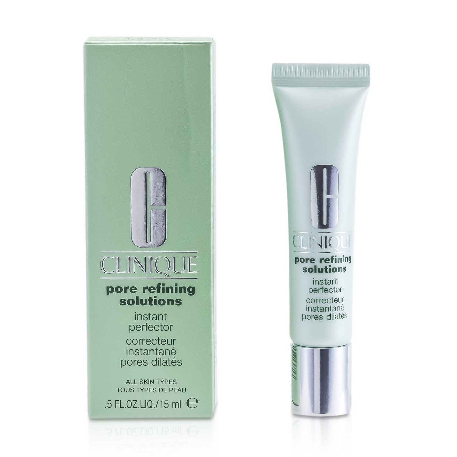 Clinique Pore Refining Solutions Мигновено Усъвършенстващо Средство - Невидимо Светло 15ml/0.5oz