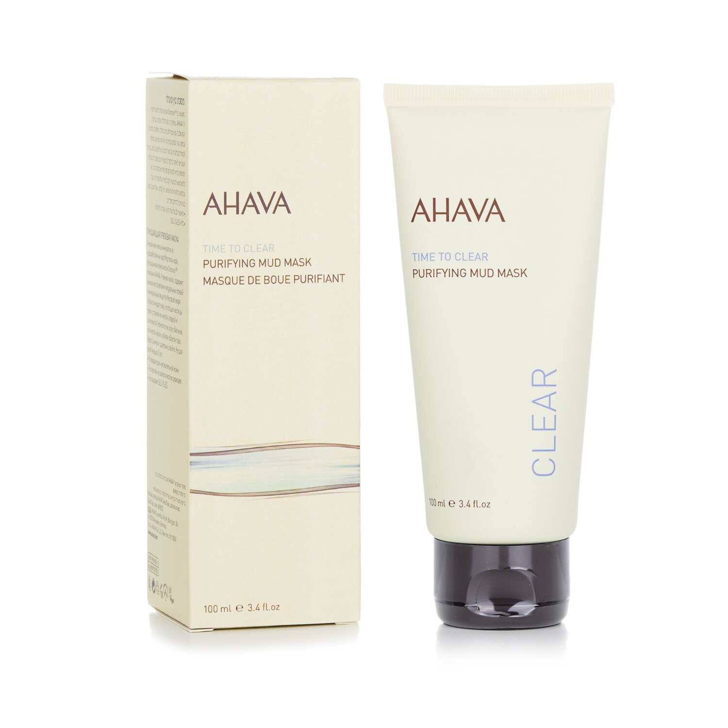 Ahava Time To Clear Purifying Mud Mask 100ml/3.4oz