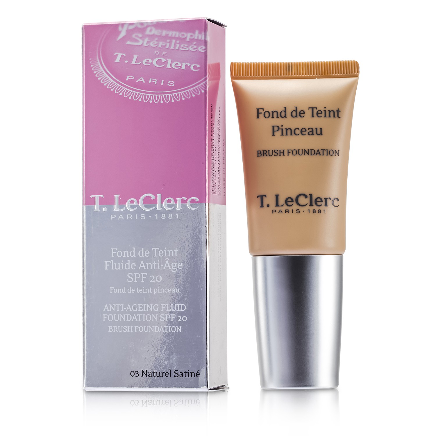 T. LeClerc Antialdrende Flytende Foundation SPF20 30ml/1oz