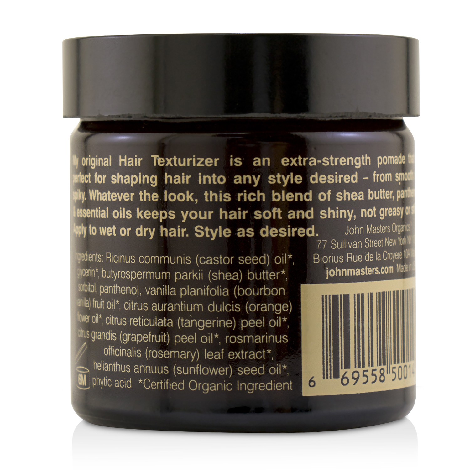 John Masters Organics Texturizador de Cabello de Vainilla Bourbon & Mandarina 57g/2oz