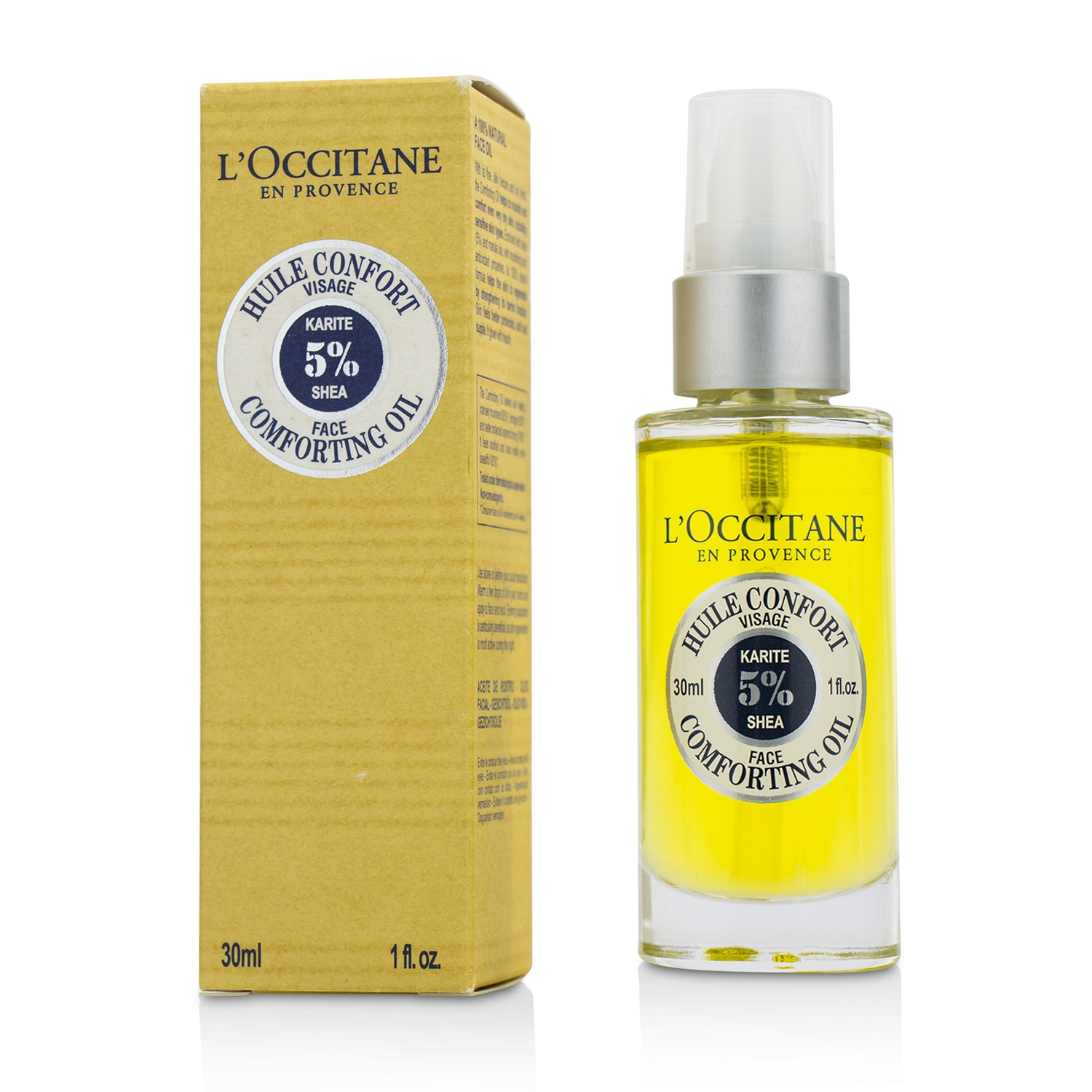 欧舒丹 L'Occitane Shea Face Comforting Oil (Box Slightly Damaged) 30ml/1oz