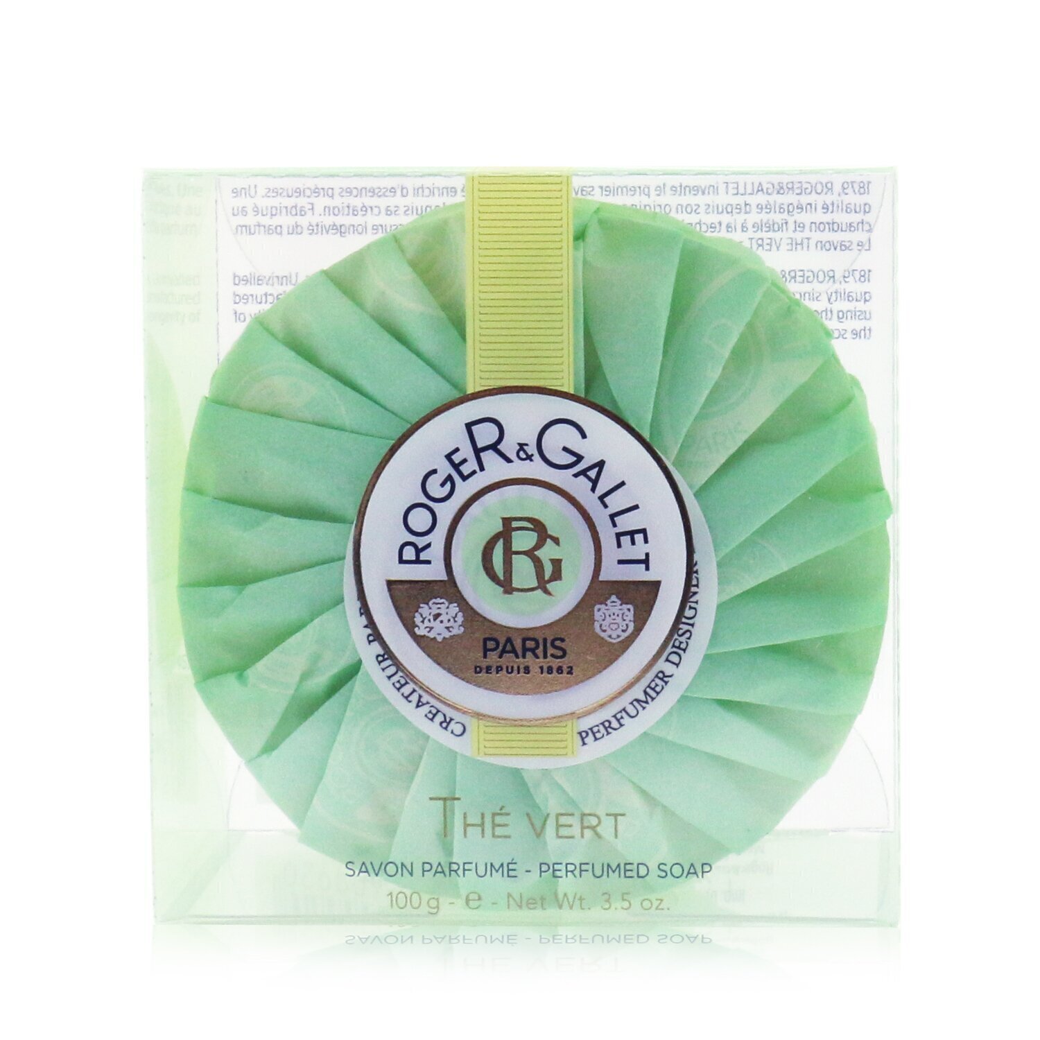 Roger & Gallet Green Tea (The Vert) Perfumed Sabonete 100g/3.5oz