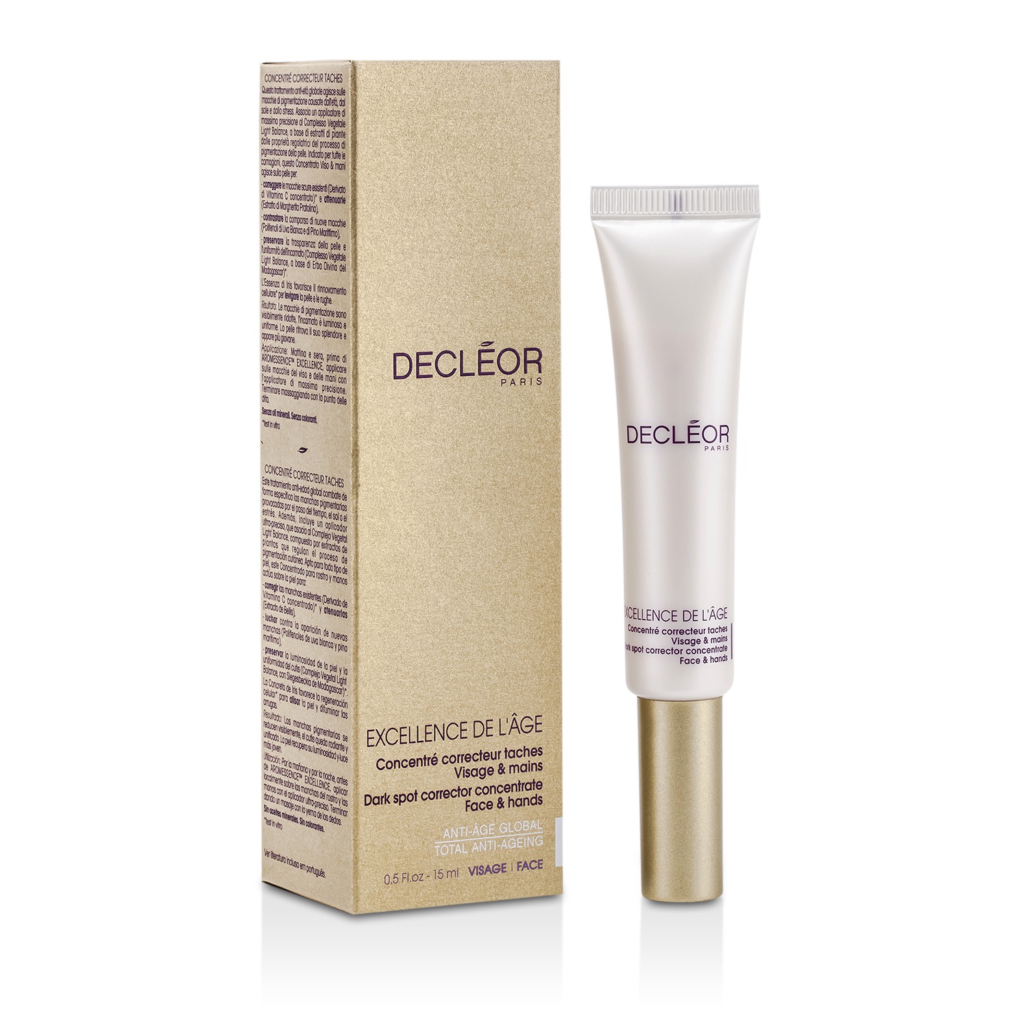 Decleor Excellence De L'Age Dark Spot Corrector Concentrate For Face & Hands 15ml/0.5oz