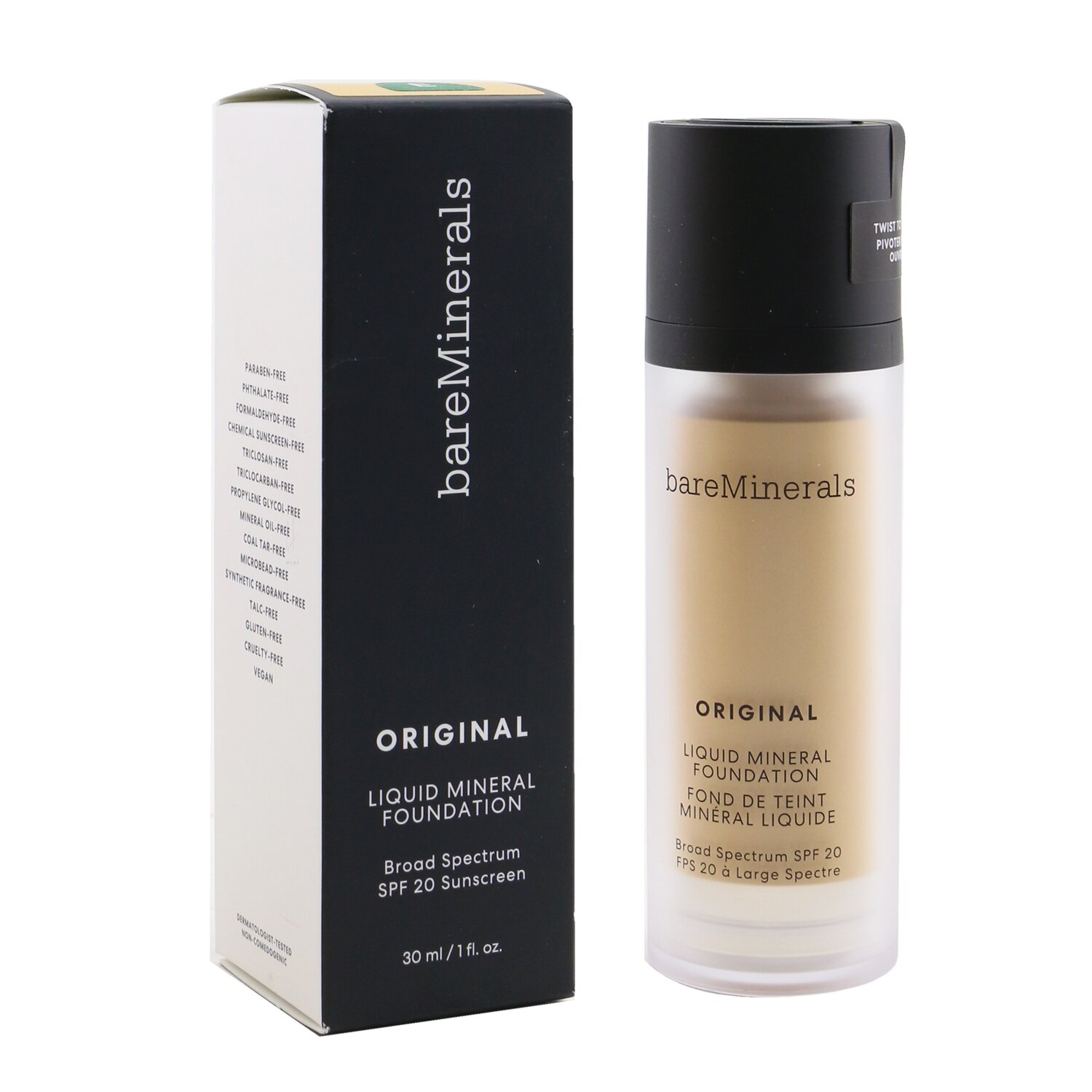 BareMinerals Base Mineral Líquida Original SPF 20 30ml/1oz