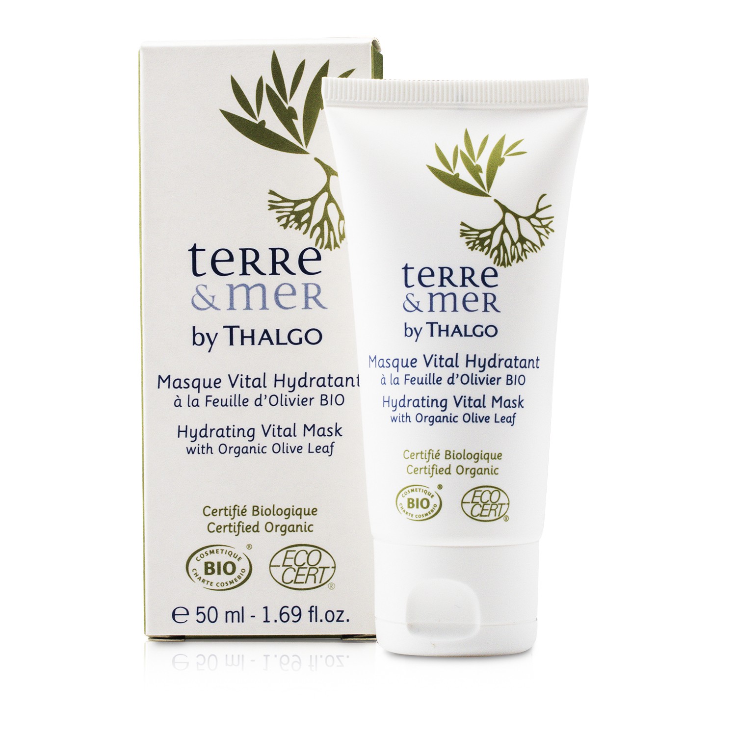 Thalgo Terre & Mer Hydrating Vital Mask With Organic Olive Leaf 50ml/1.69oz