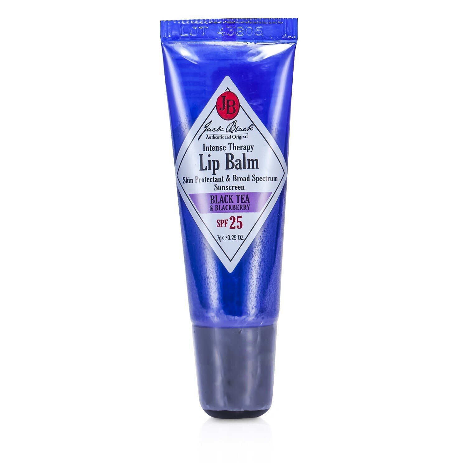 Jack Black Balzám na rty s černým čajem a ostružinou Intense Therapy Lip Balm SPF 25 With Black Tea & Blackberry 7g/0.25oz