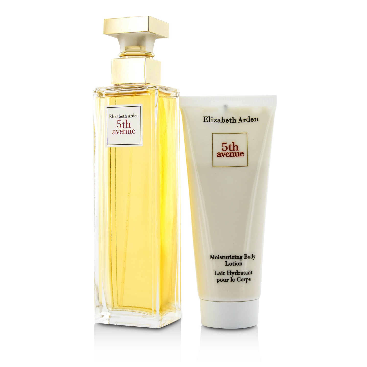 Elizabeth Arden Set 5th Avenue: Eau De Parfum Semprot 125ml/4.2oz + Moisturizing Losion Tubuh 100ml/3.3oz 2pcs