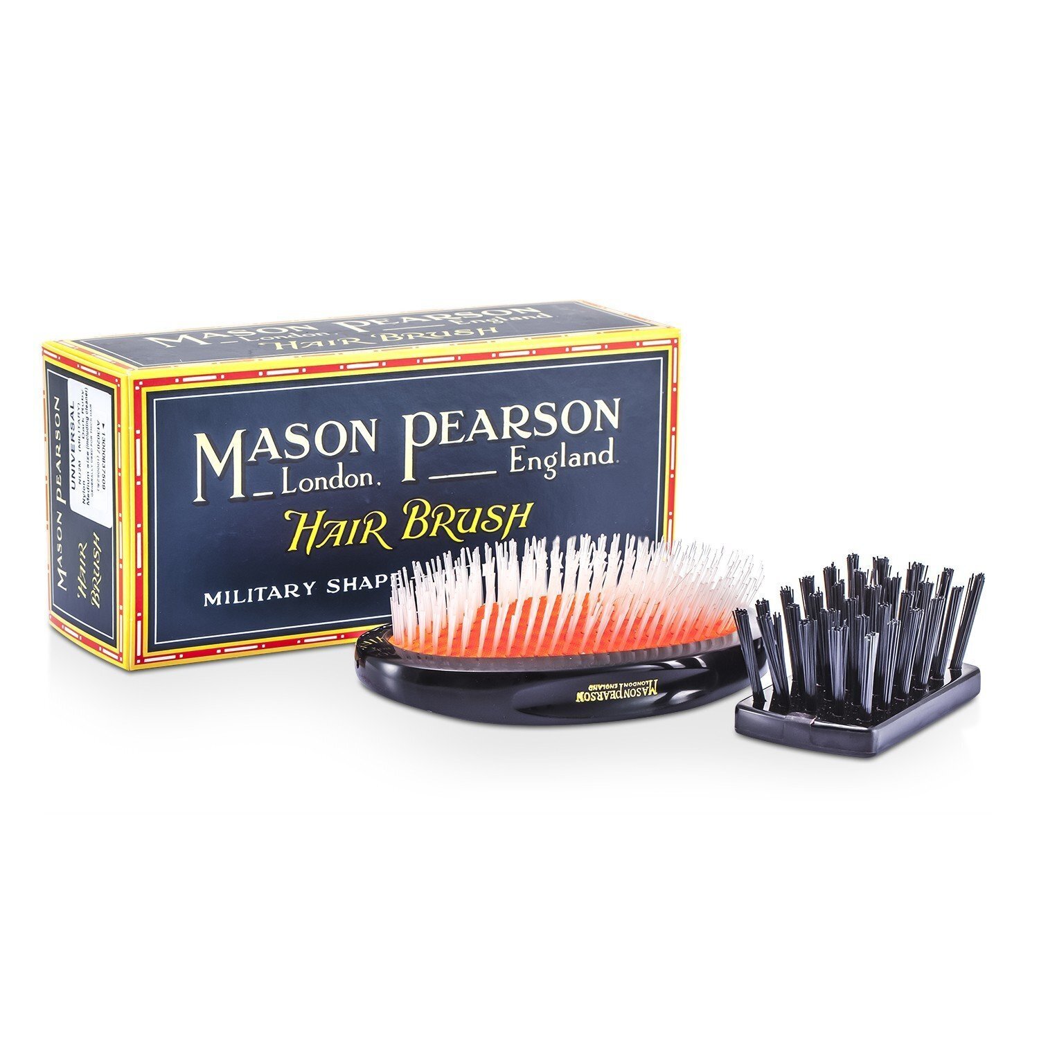 Mason Pearson Nylon - Universal Military Nylon Cepillo Mediano Para Cabello 1pc