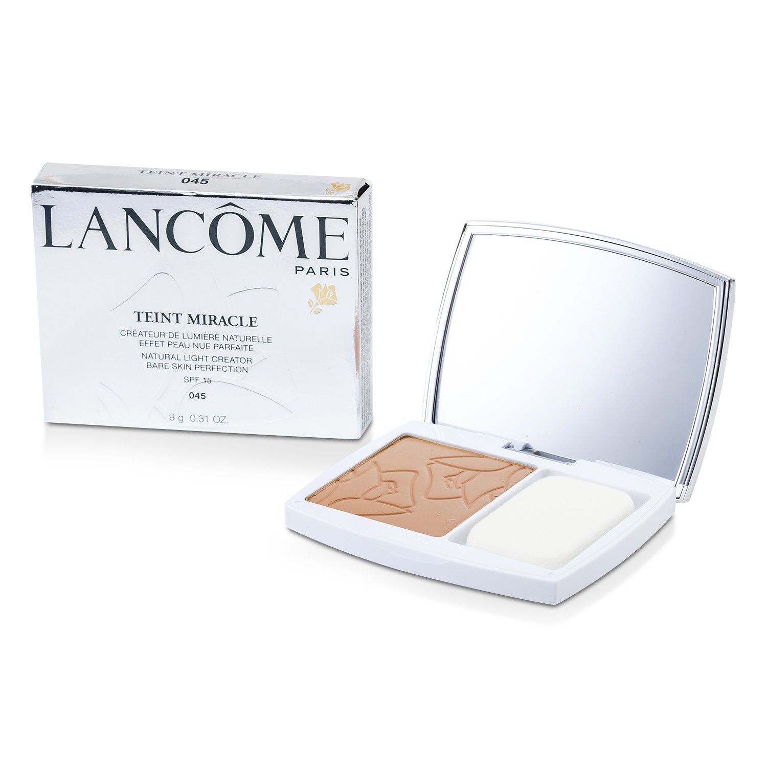 Lancome Teint Miracle Natural Iluminador Compacto SPF 15 9g/0.31oz