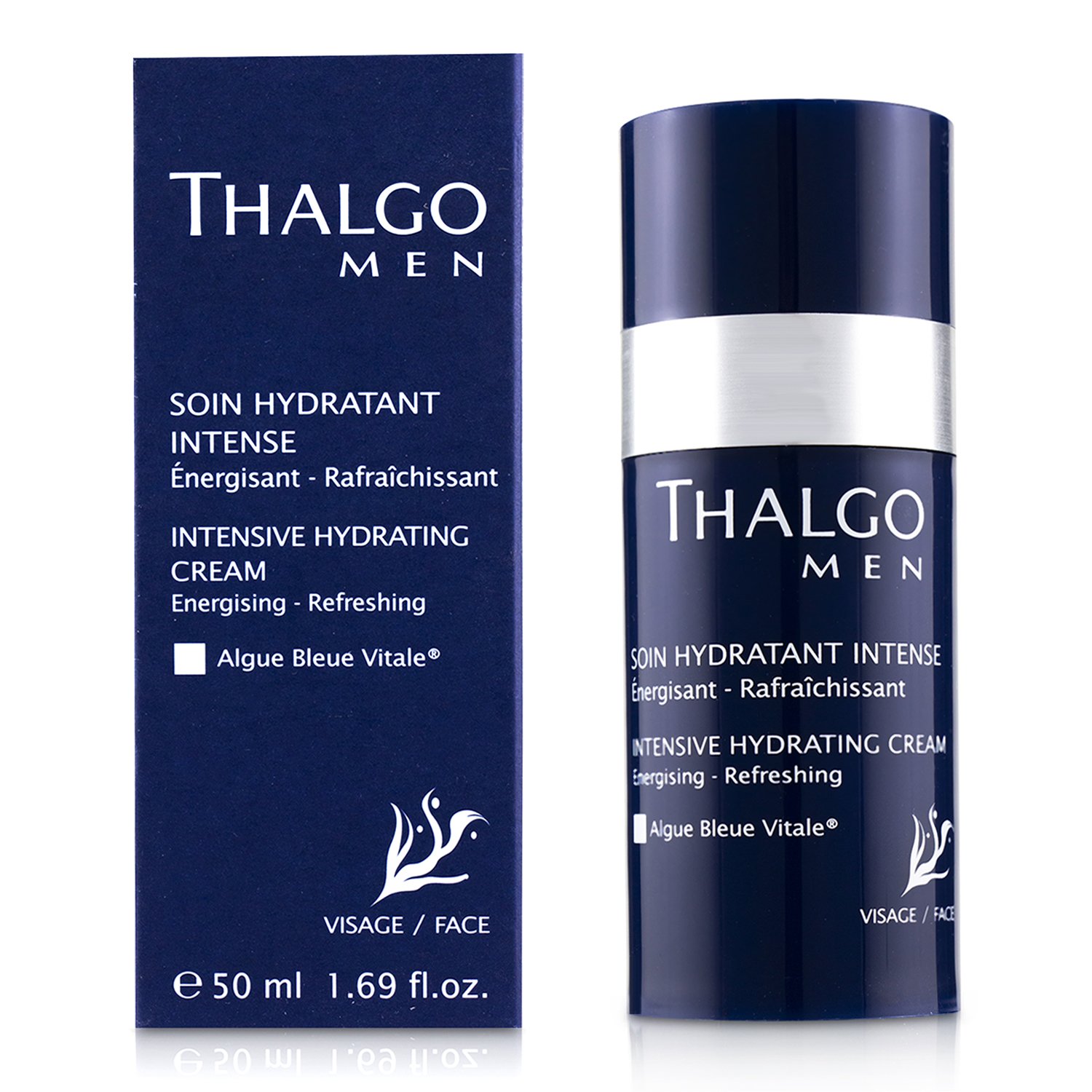 Thalgo Intensywnie nawilżający krem do twarzy dla mężczyzn Thalgomen Intensive Hydrating Cream 50ml/1.69oz