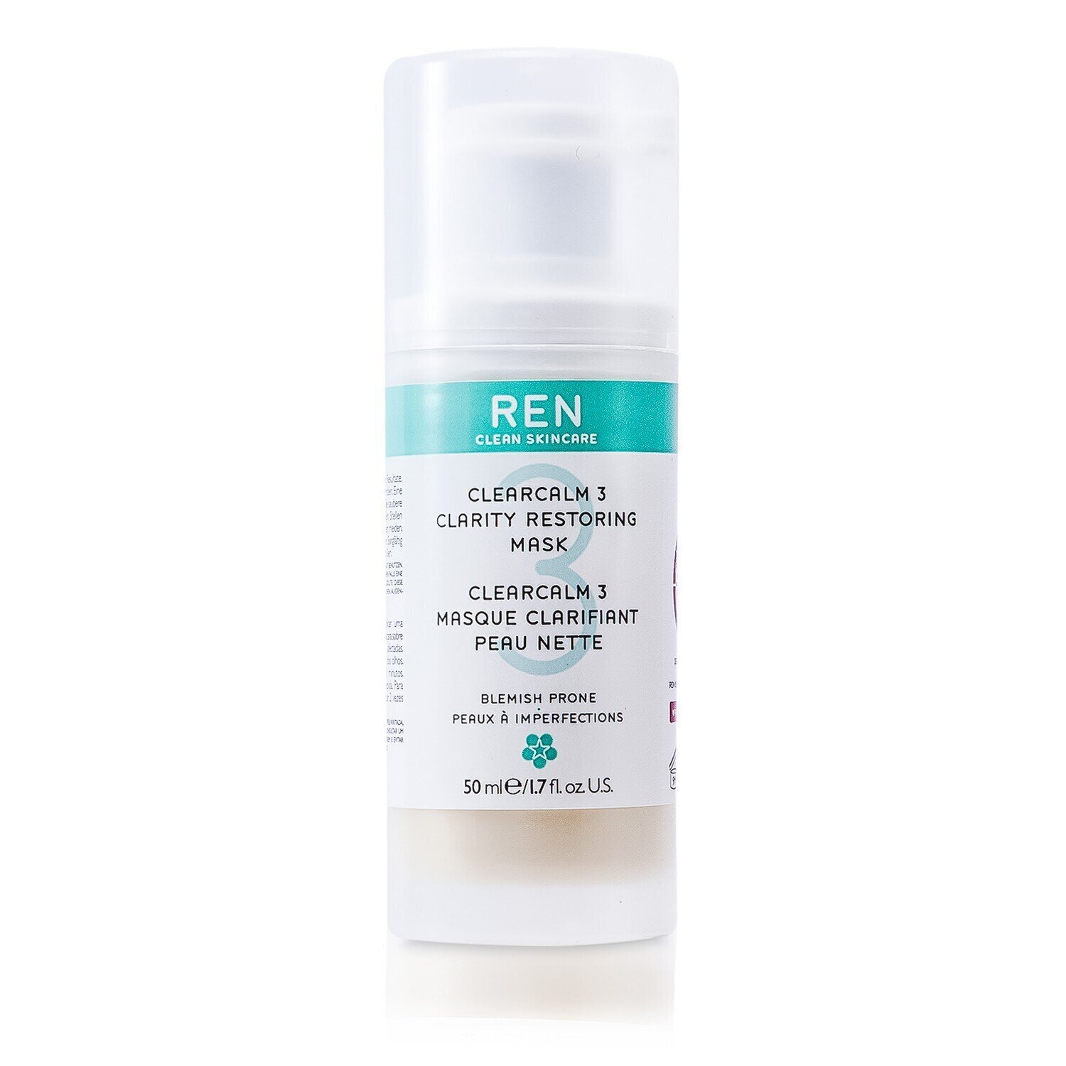 Ren Clearcalm 3 kirkkautta palauttava naamio 50ml/1.7oz