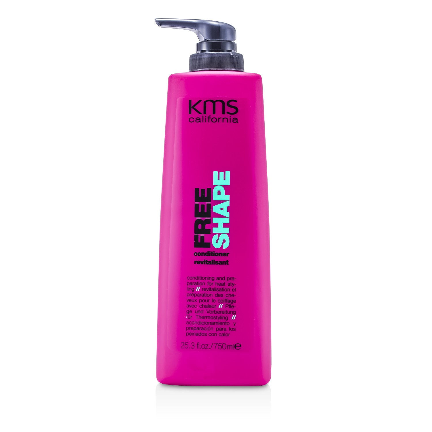 KMS California Free Shape Conditioner (Conditioning & Preparation For Heat Styling) 750ml/25.3oz