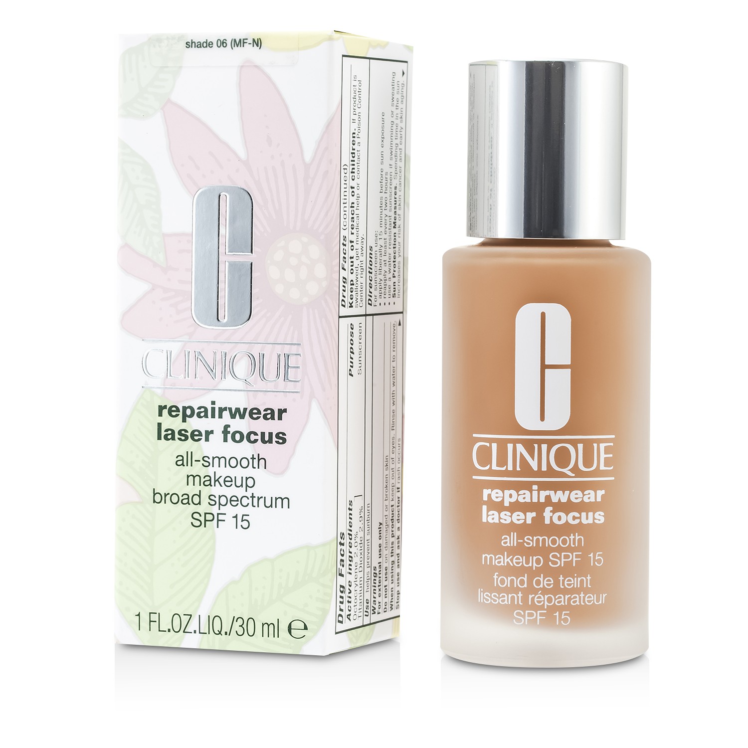 Clinique Repairwear Laser Focus All Smooth Make Up SPF 15 30ml/1oz