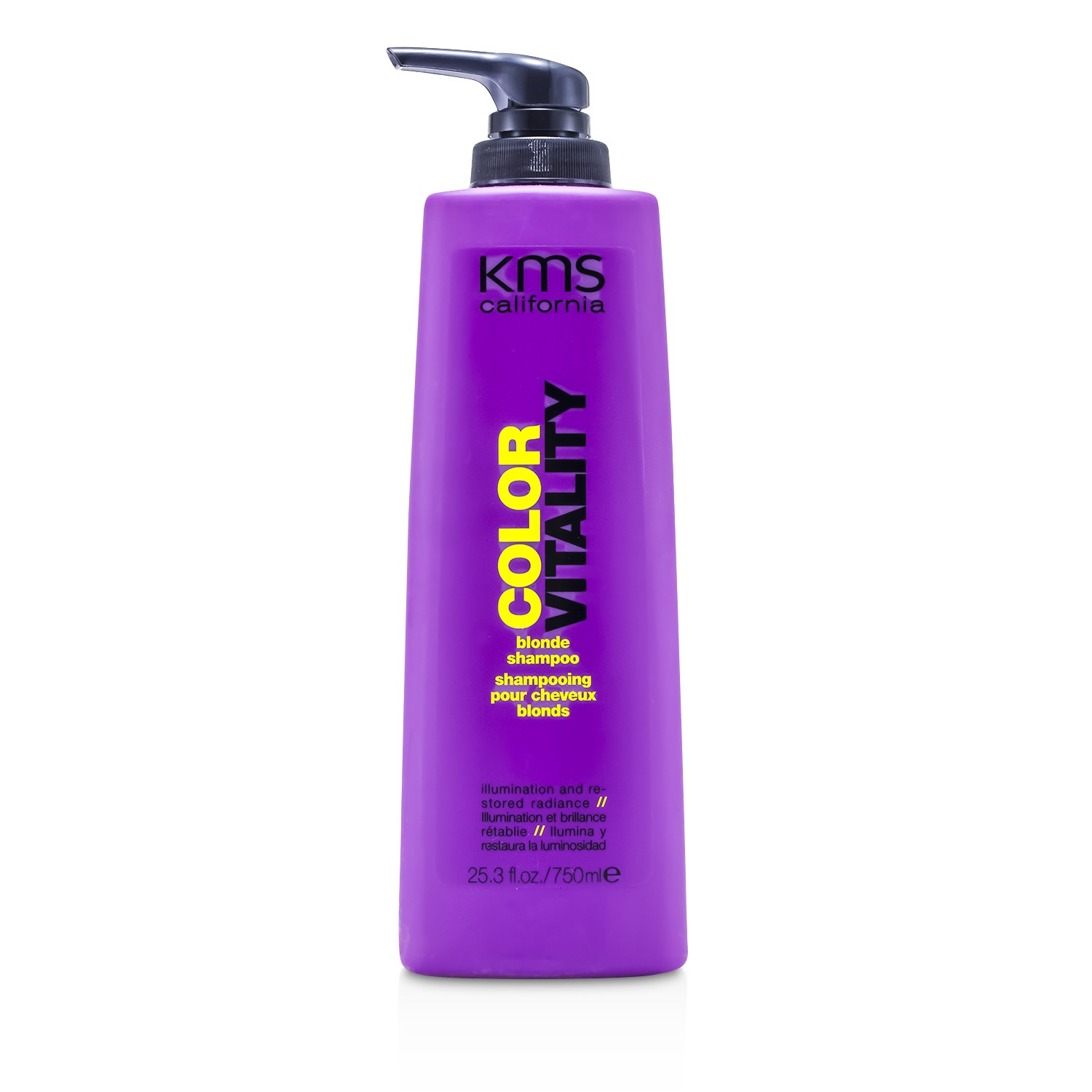 KMS California Color Vitality Blonde Shampoo (Illumination & Restored Radiance) 750ml/25.3oz