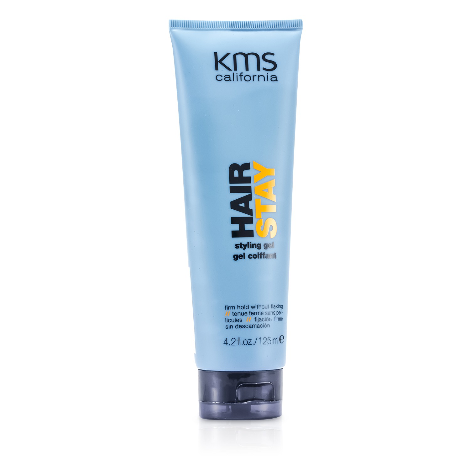 KMS California Hair Stay muotoilugeeli ( 24 tunnin pito ilman hilseilyä )) ( uusi pakkaus ) 125ml/4.2oz