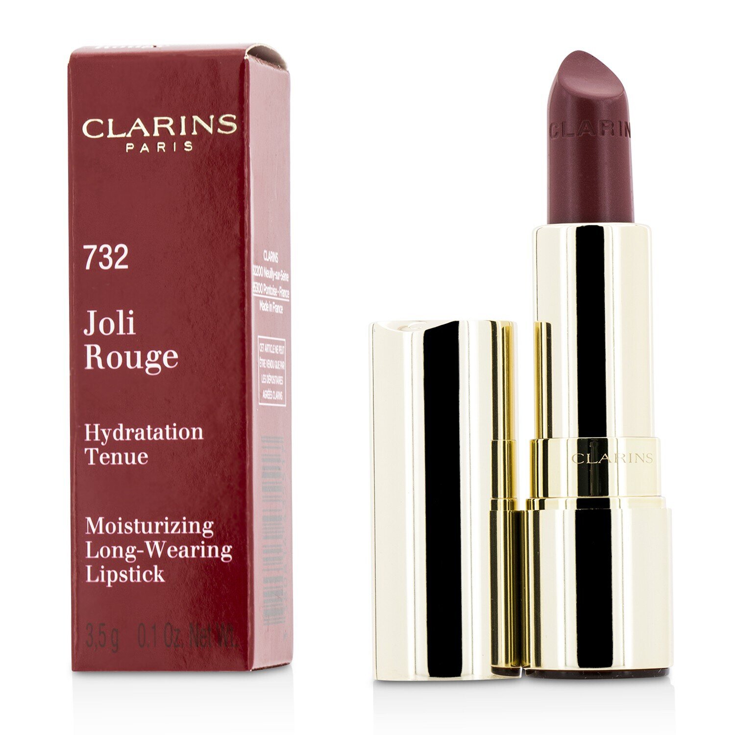 Clarins Joli Rouge (Long Wearing Moisturizing Lipstick) 3.5g/0.12oz