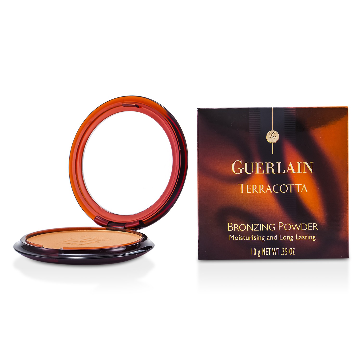 Guerlain Terracotta Բրոնզեր Դիմափոշի (Խոնավեցնող և Կայուն) 10g/0.35oz