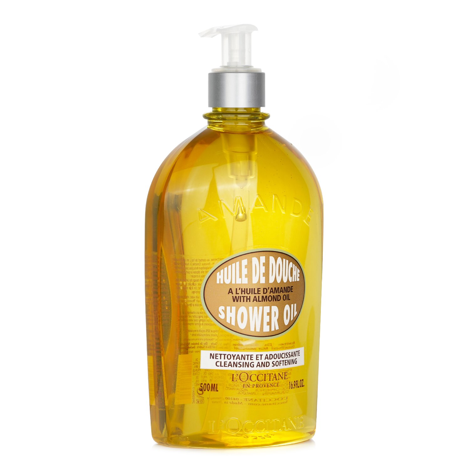 L'Occitane Sprchový olej s mandlovým extraktem Almond Cleansing & Soothing Shower Oil 500ml/16.7oz