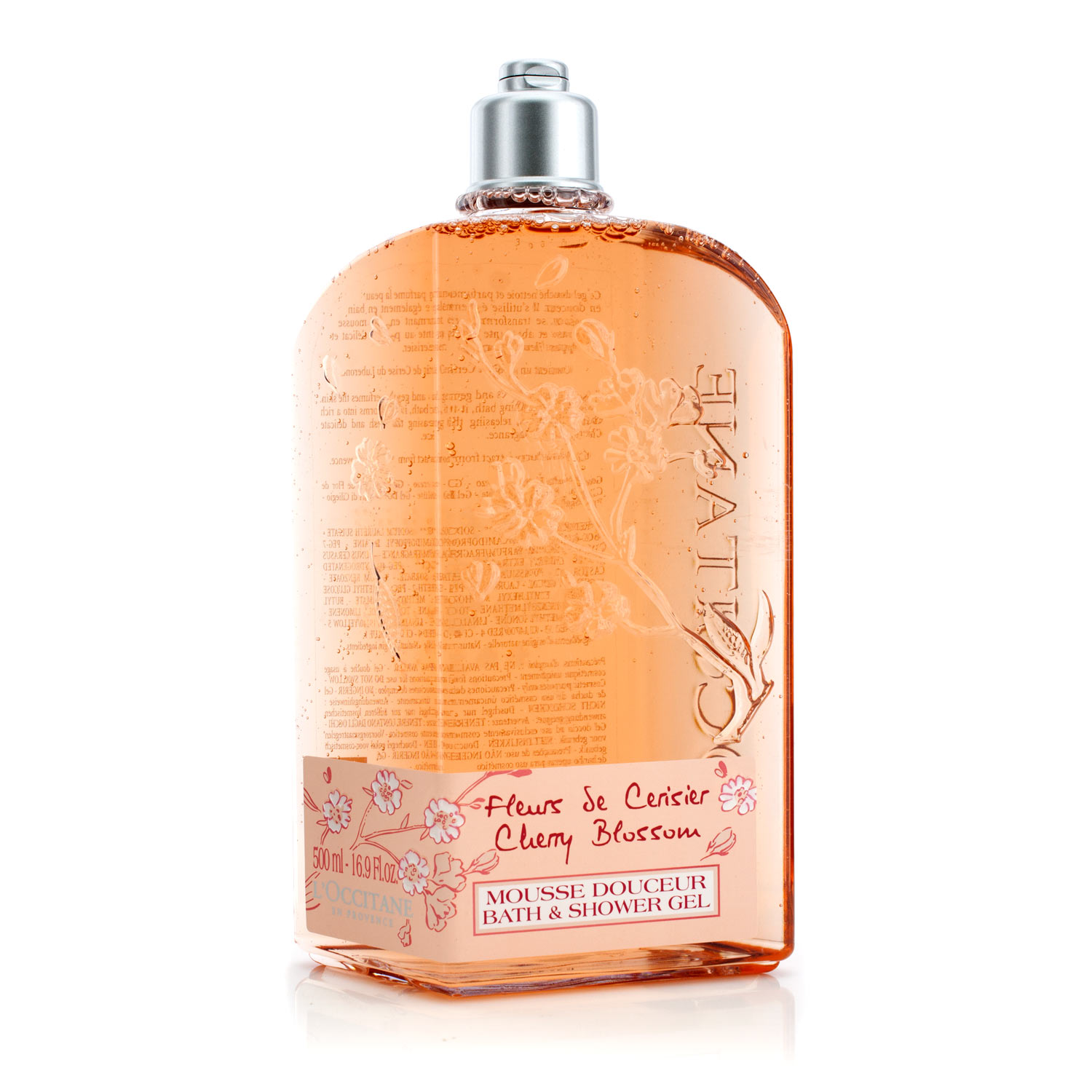 L'Occitane Cherry Blossom Bath & Shower Gel 500ml/16.7oz