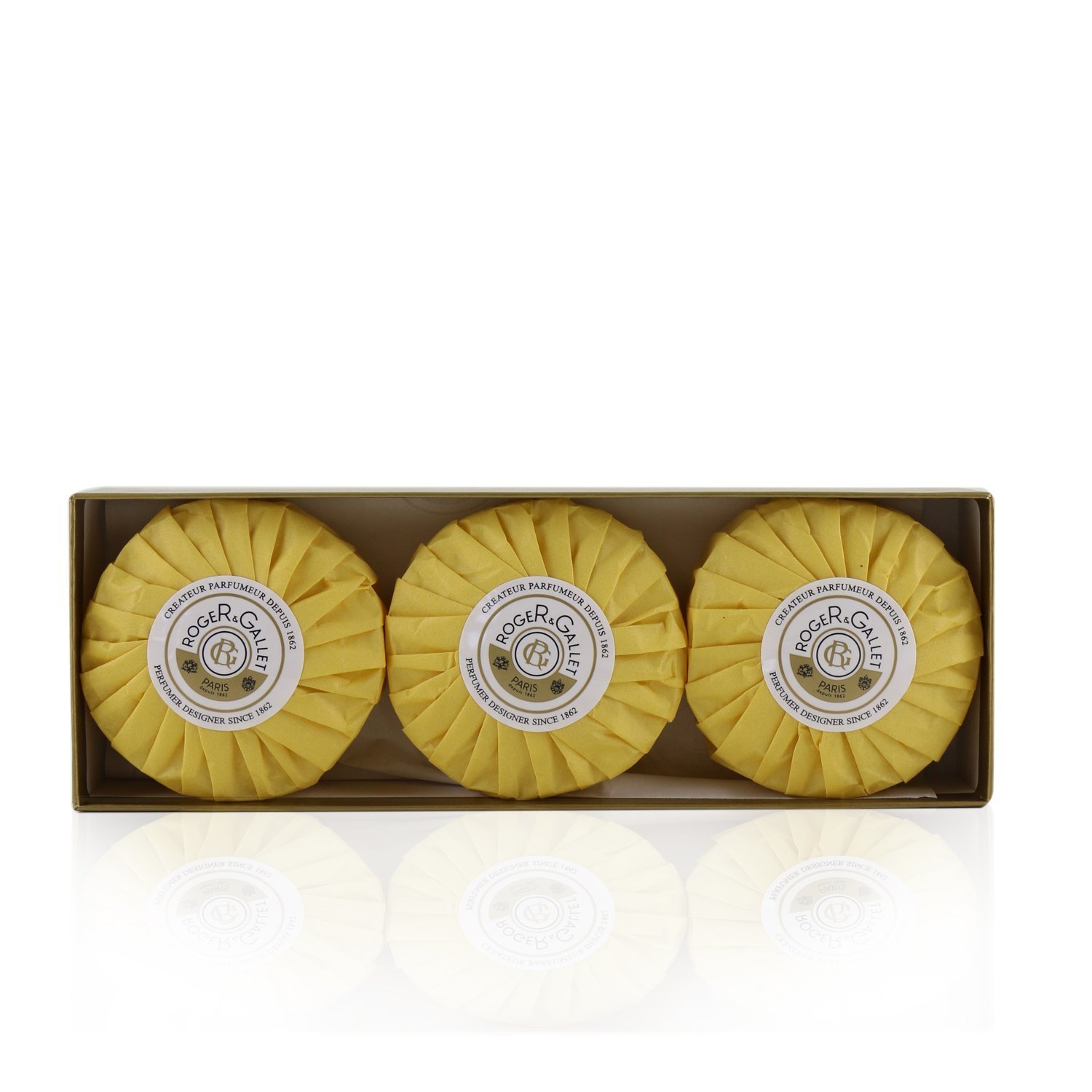 Roger & Gallet Bois d' Orange Парфюмиран Сапун Комплект 3x100g/3.5oz