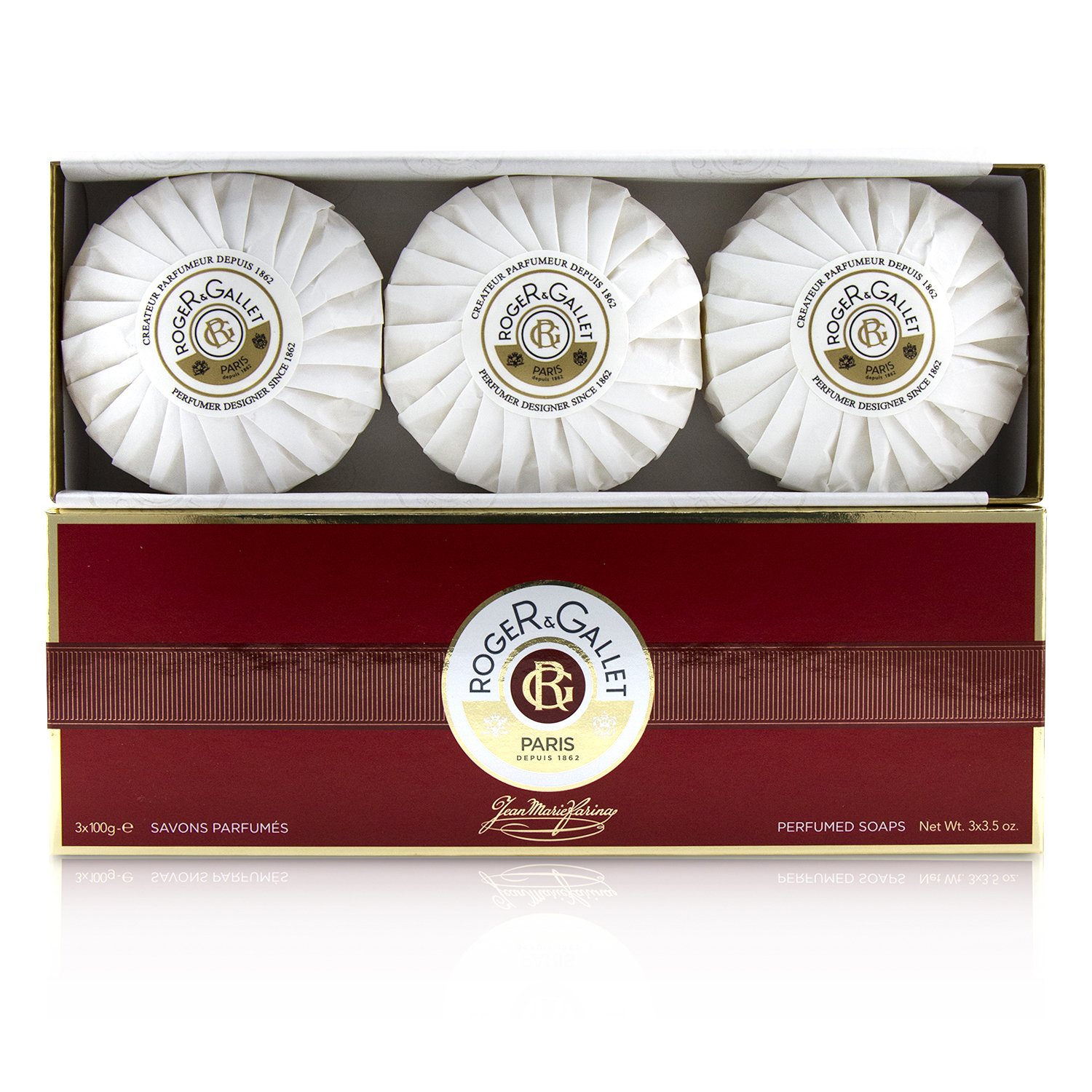 Roger & Gallet Jean Marie Farina Perfumed Soap Coffret 3x100g/3.5oz