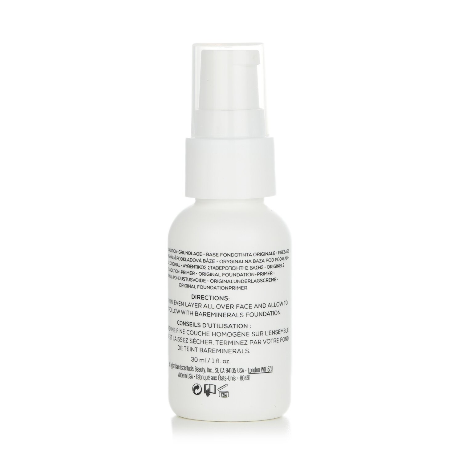 BareMinerals BareMinerals Prime Time Original podlaga 30ml/1oz